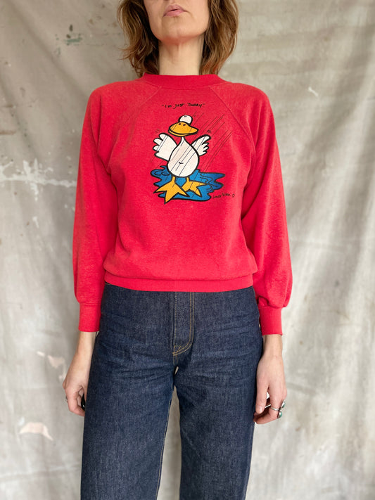 80s I’m Just Ducky Sweatshirt