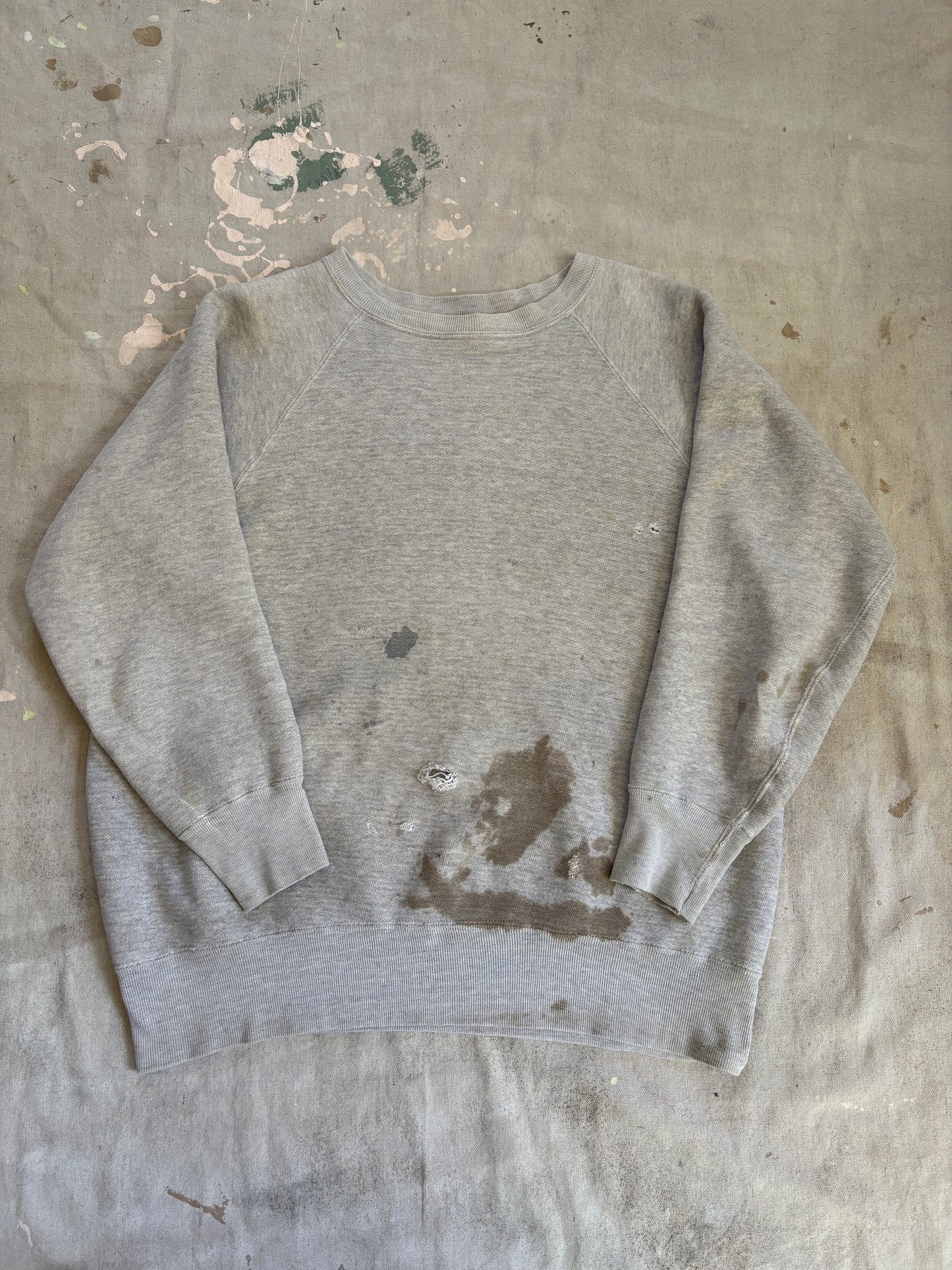 Vintage 50s/60s Penney’s Blank Grey Sweatshirt