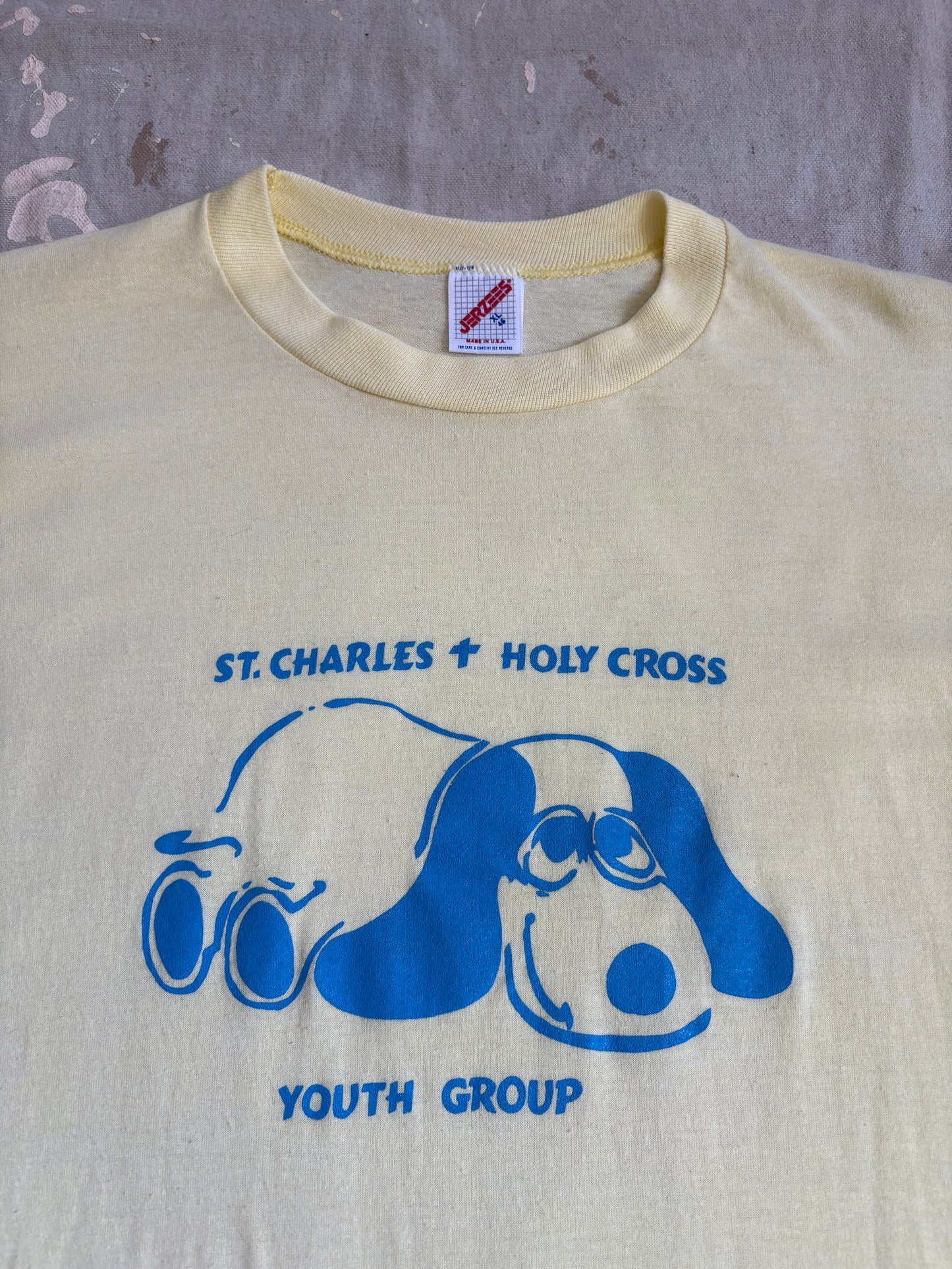 90s St. Charles Holy Cross Youth Group Tee