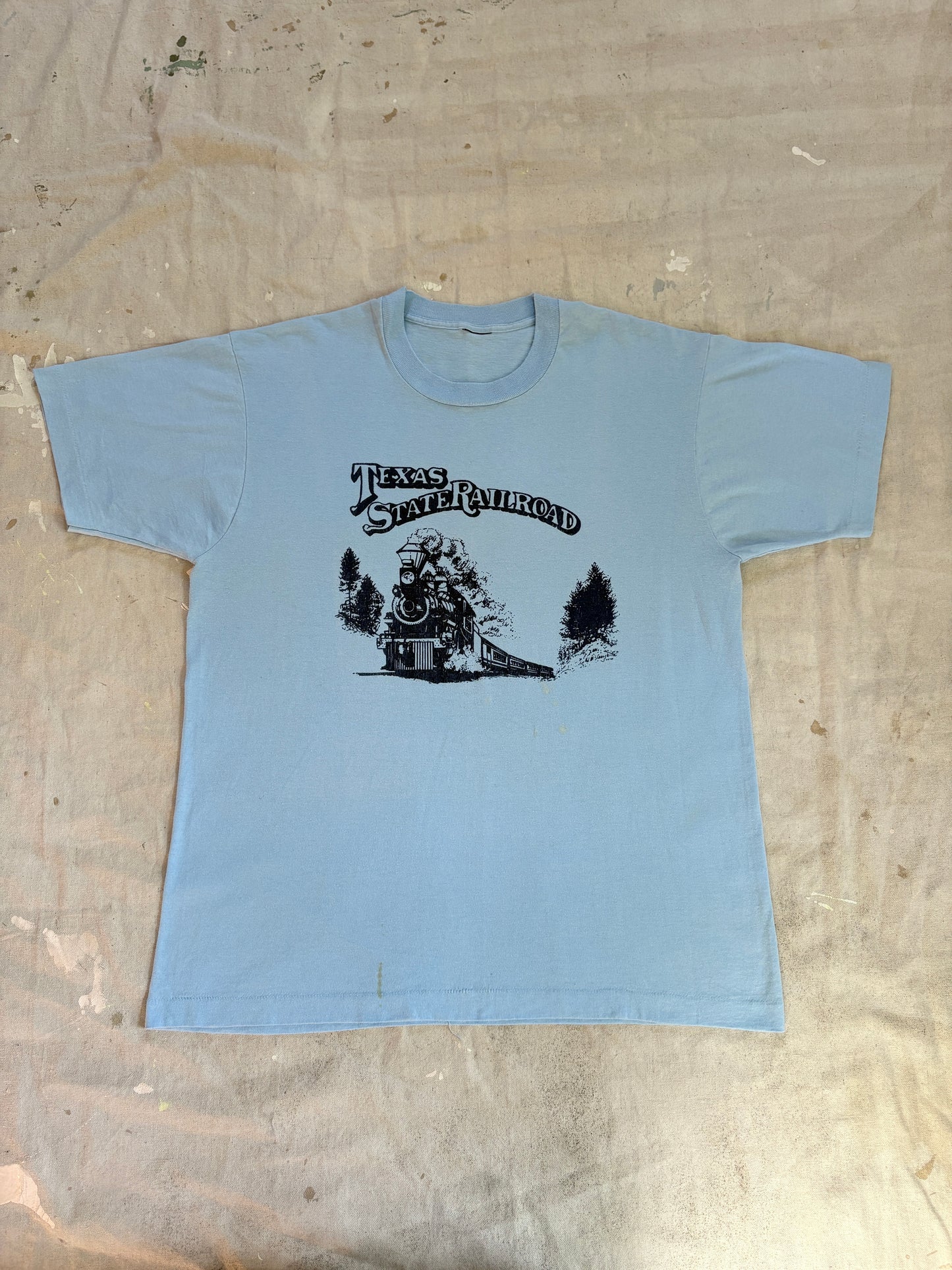 Vintage 80s Texas State Railroad Tee