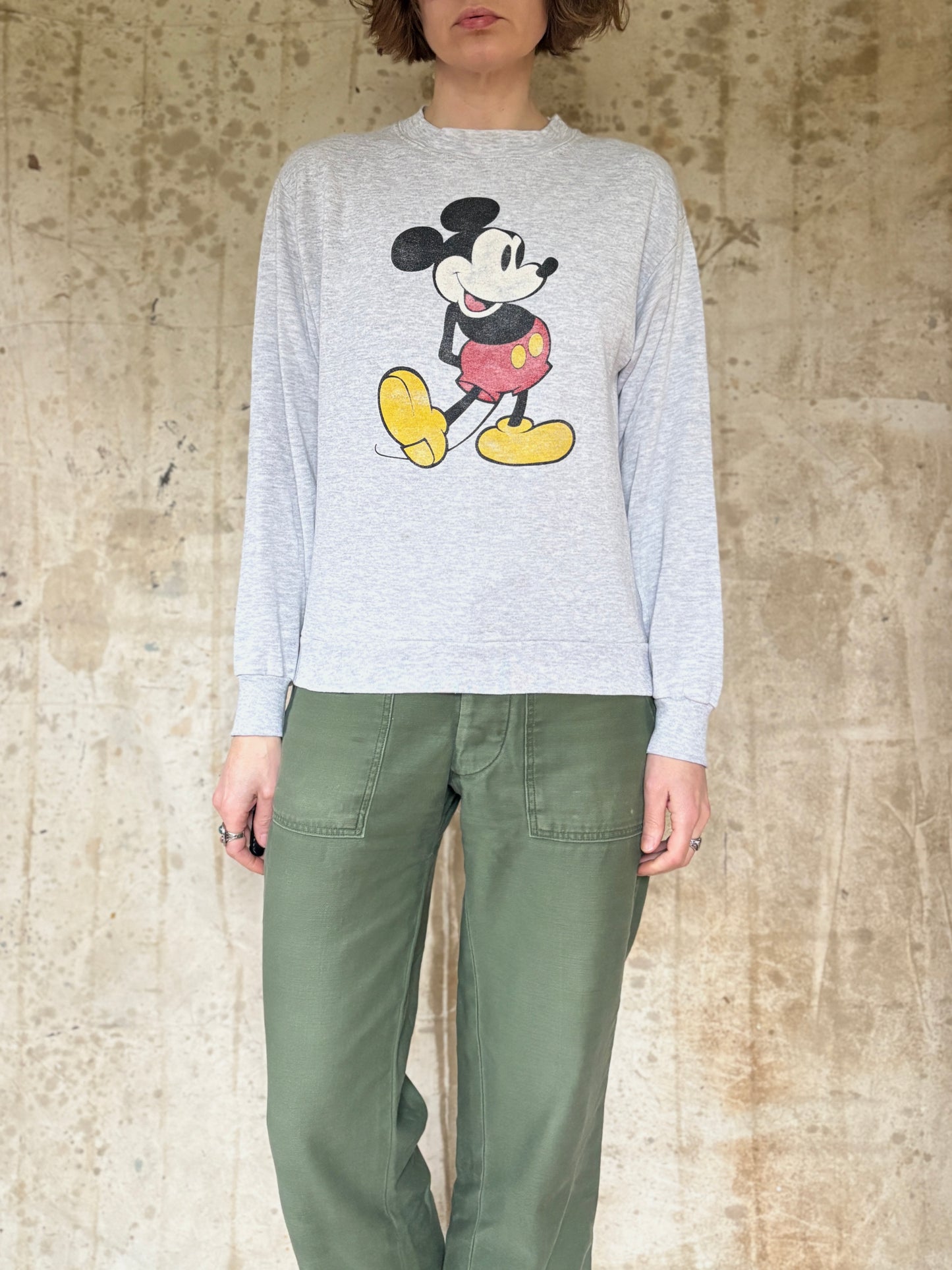 Vintage 80s Mickey Mouse Sweatshirt