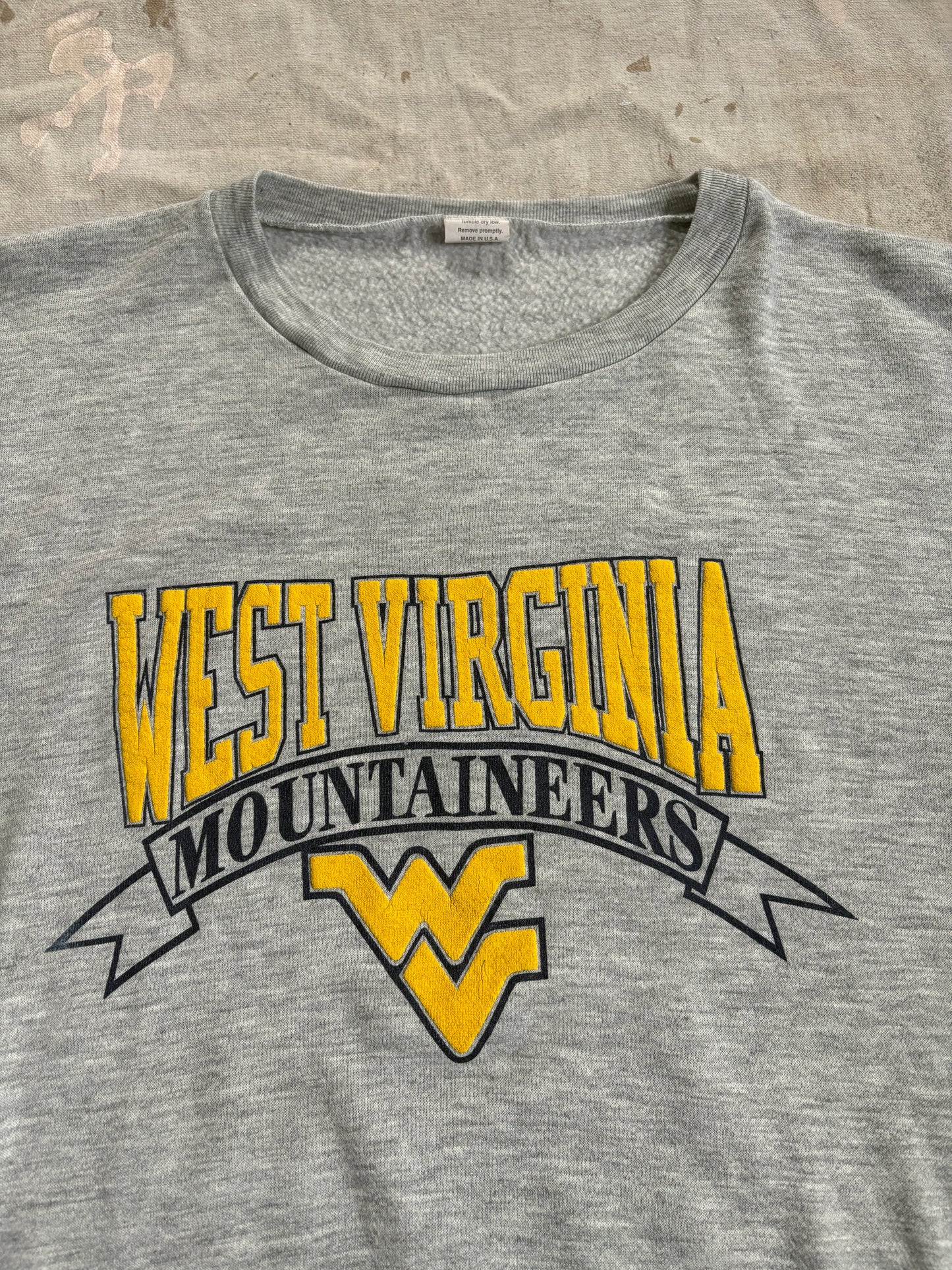 Vintage 90s West Virginia Mountaineers 1993 Sugar Bowl Sweatshirt
