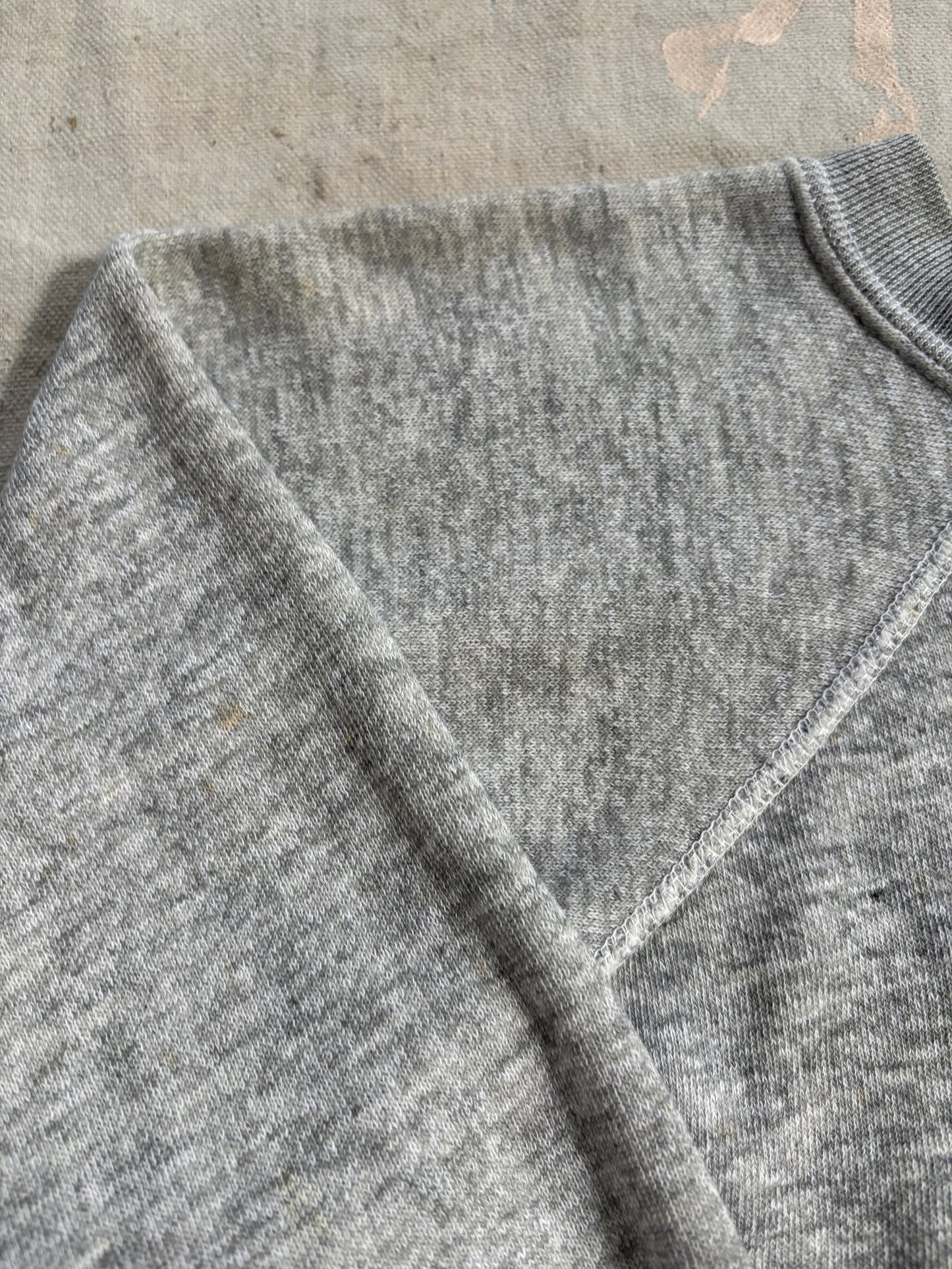 70s/80s Blank Heather Gray Sweatshirt