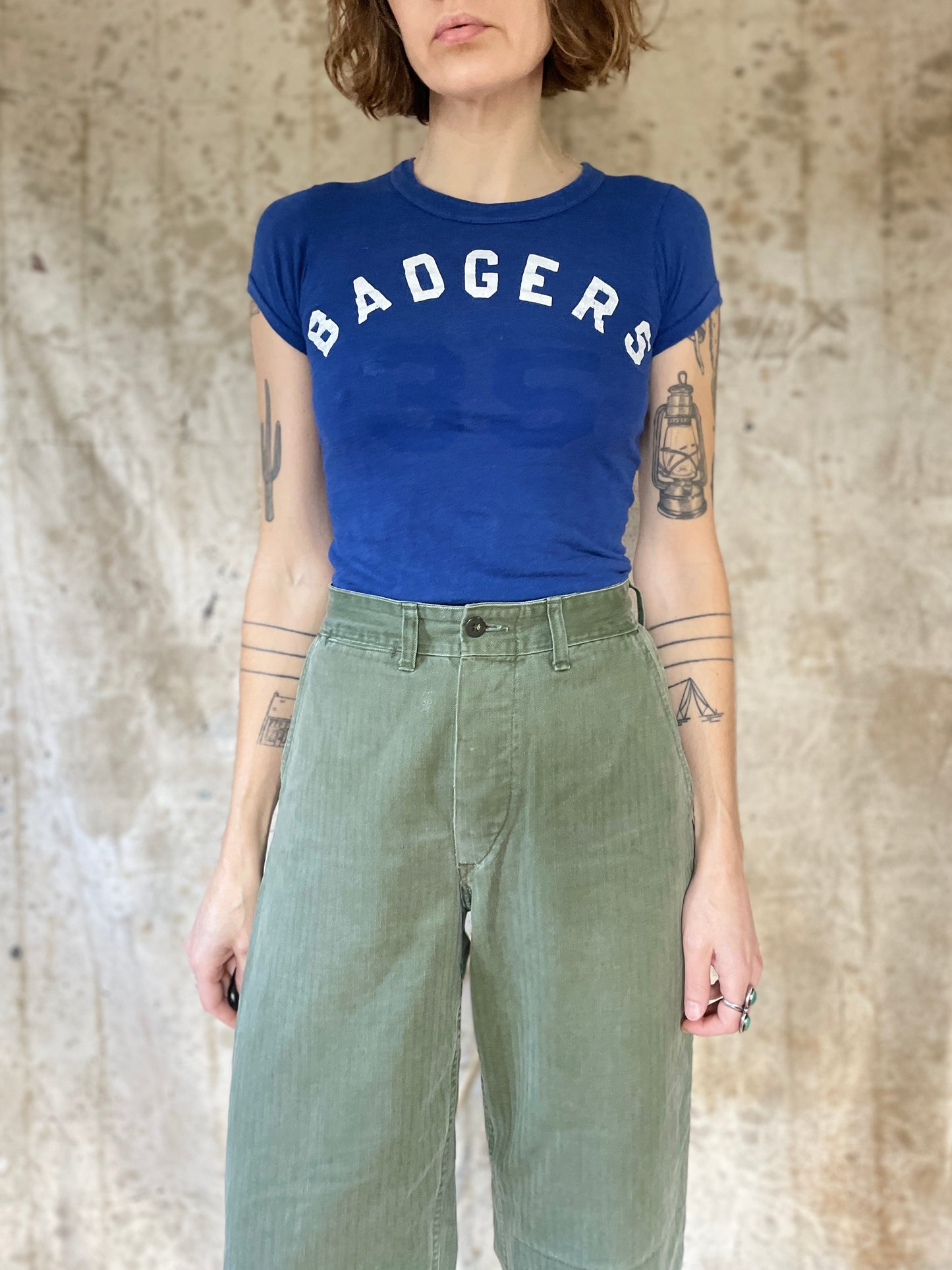 60s Russell Southern Co. Badgers Tee