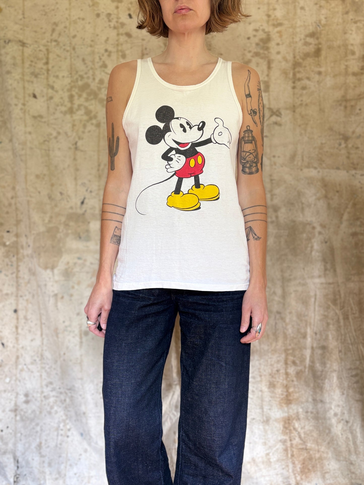 70s Disney Mickey Mouse Tank Top