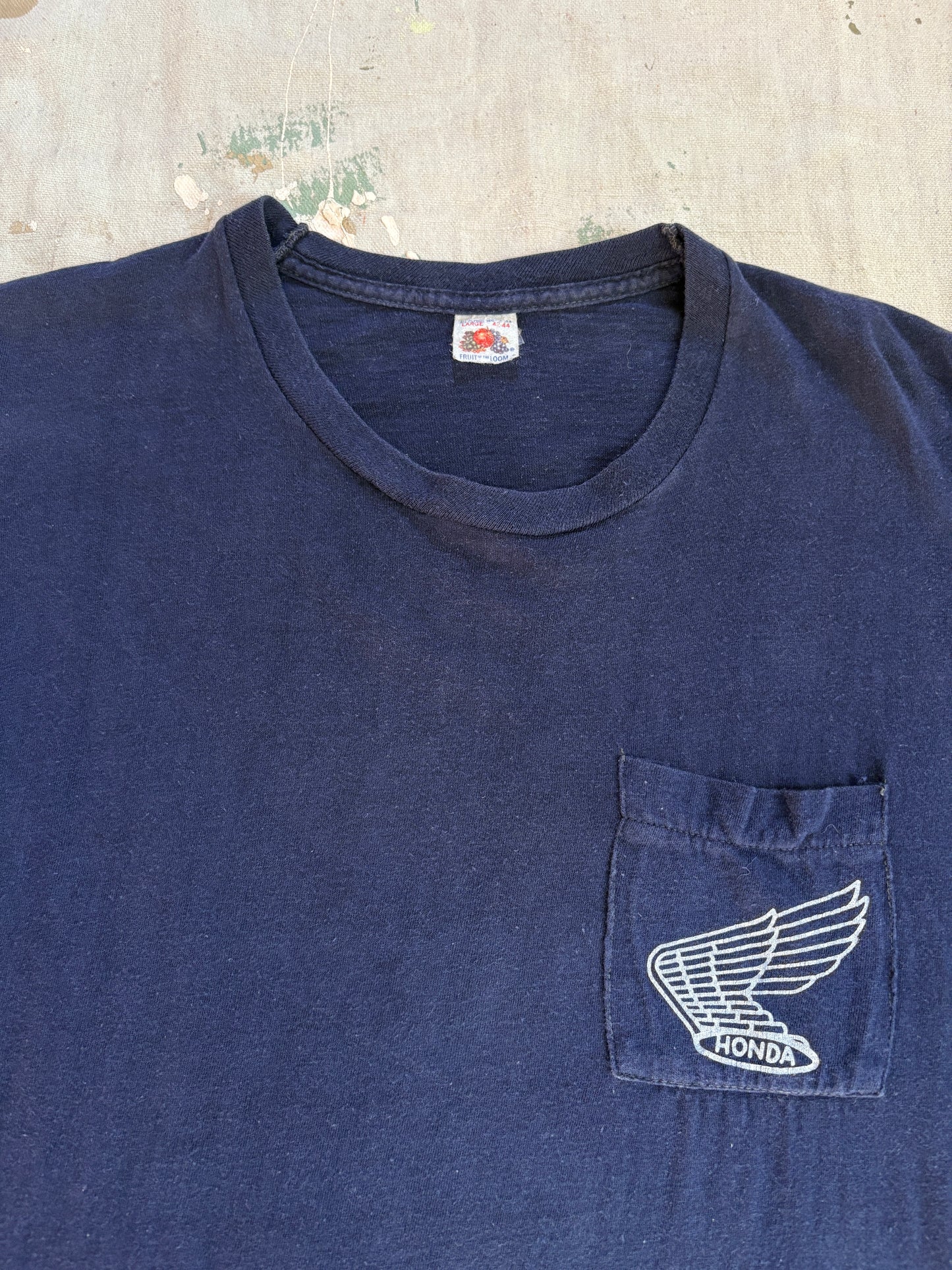 Vintage 60s Independence Honda Pocket Tee