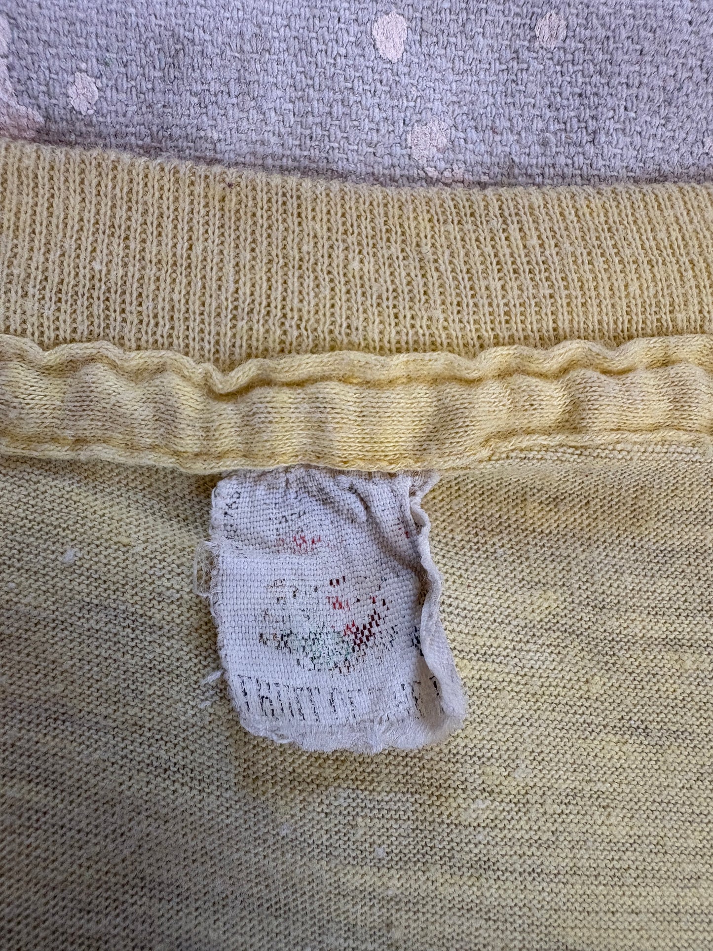80s Blank Yellow Tee