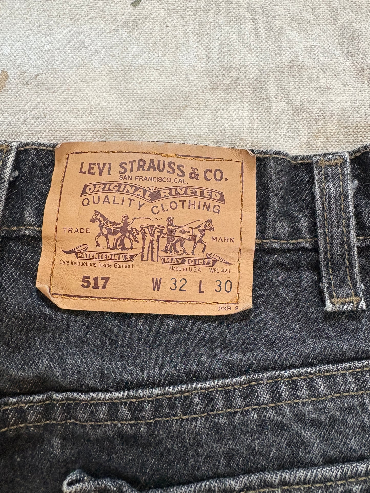Vintage 90s Orange Tab Levi’s 517 Jeans