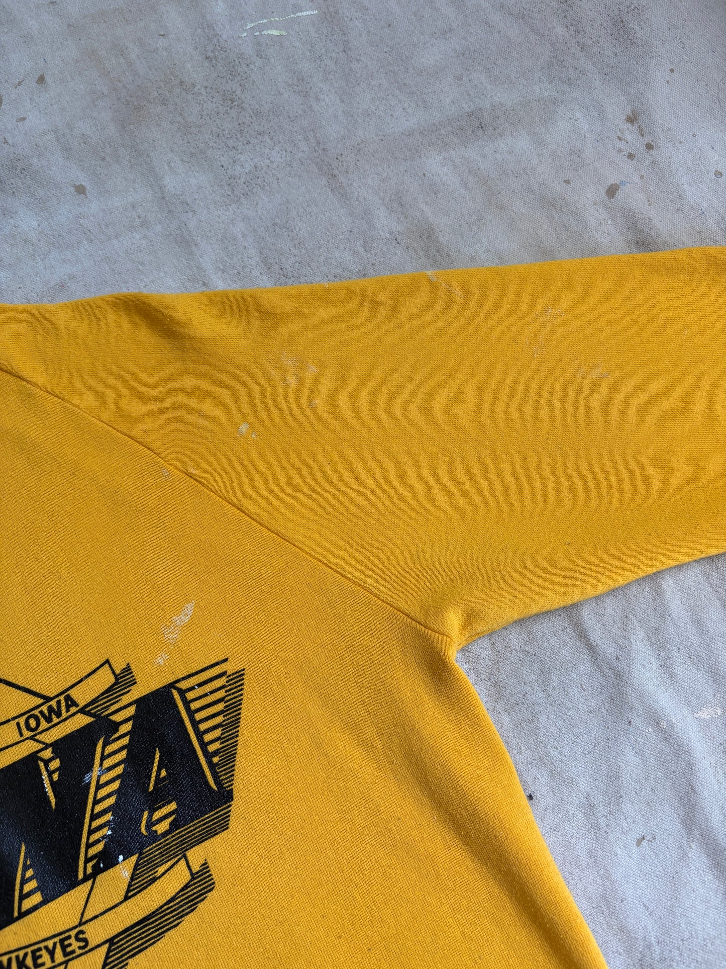 Vintage 80s University Of Iowa Hawkeyes Sweatshirt