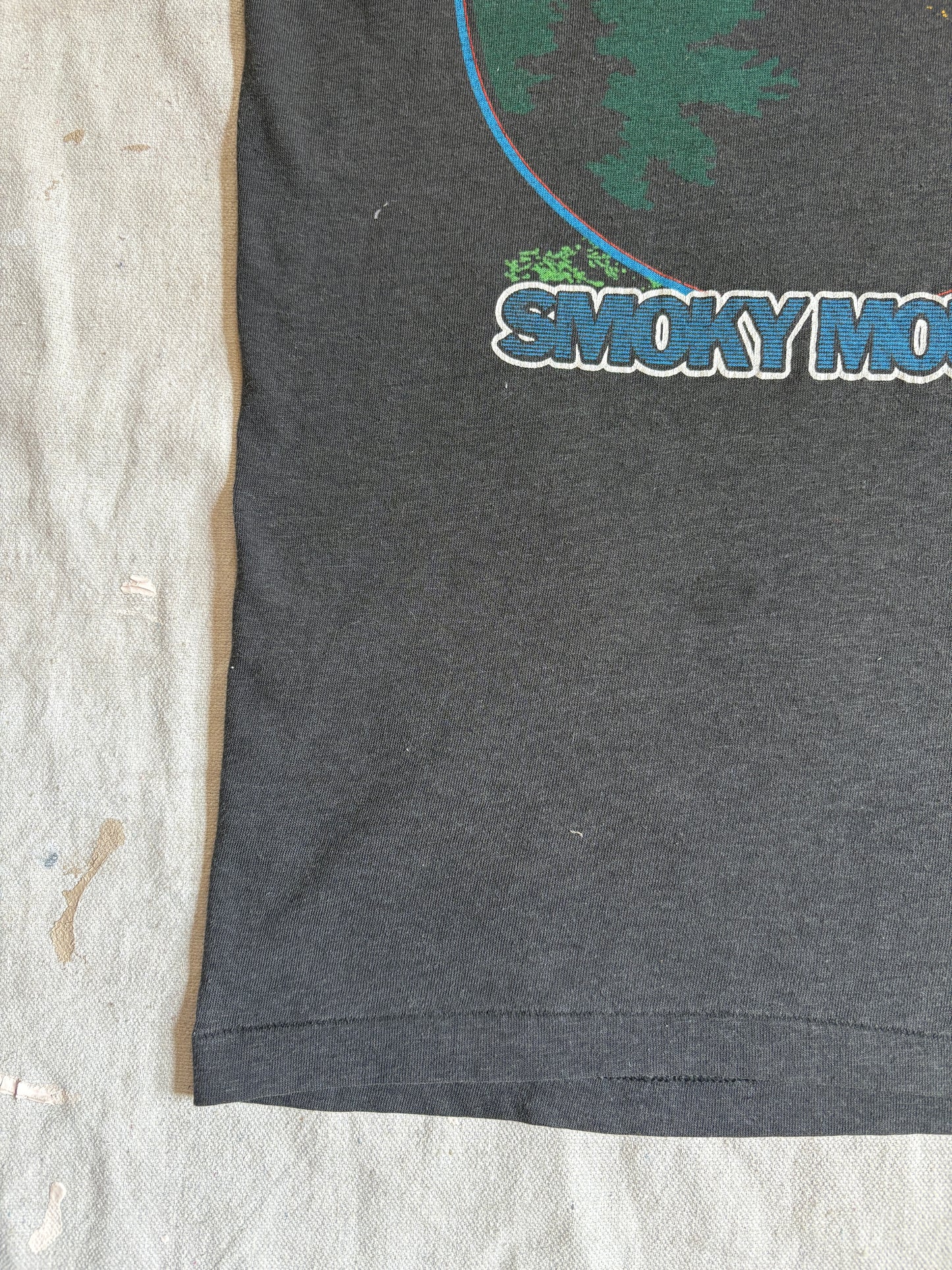 Vintage 80s Smoky Mountains Muscle Tee