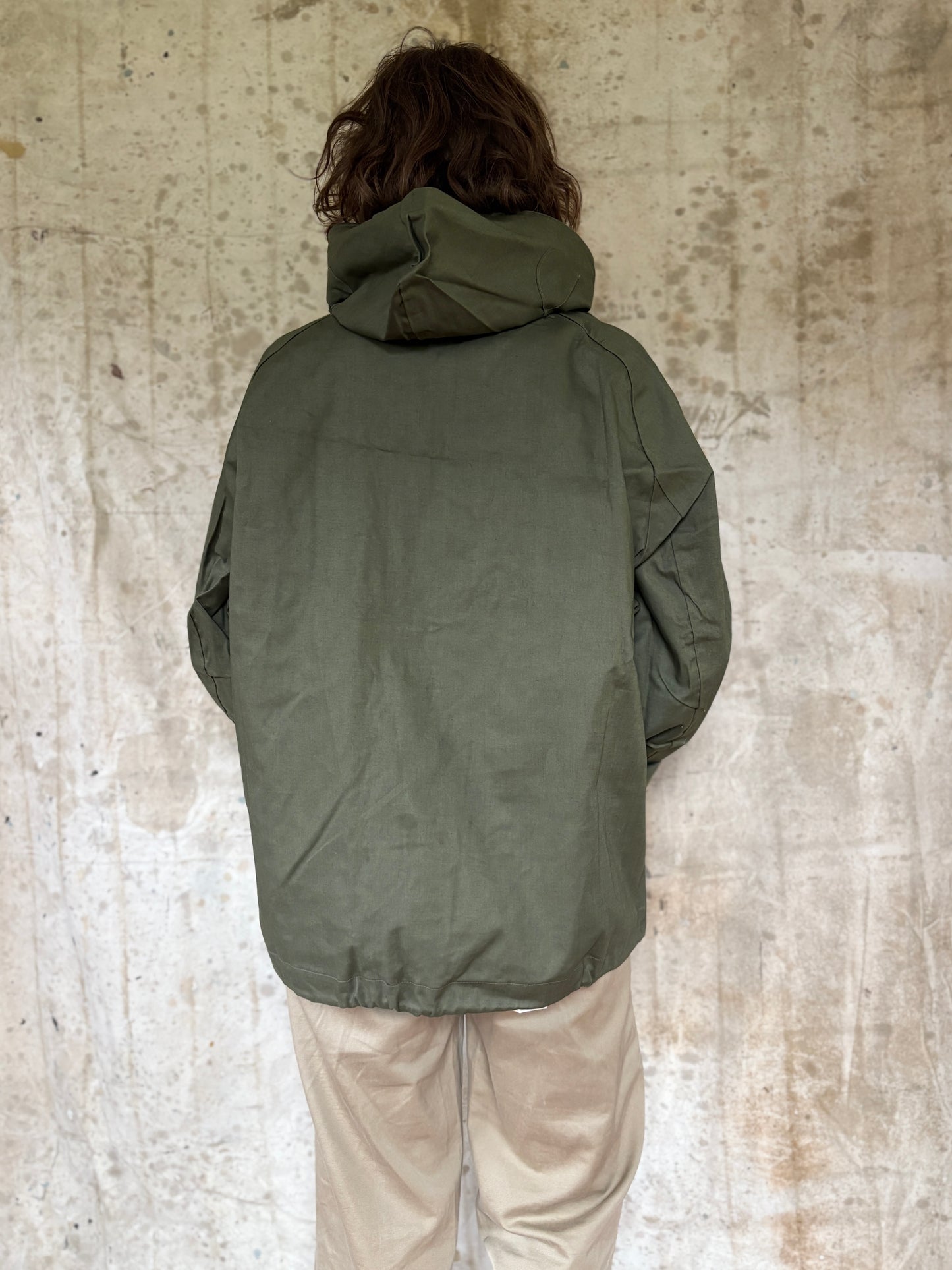 40s WWII Deadstock Wet Weather Parka