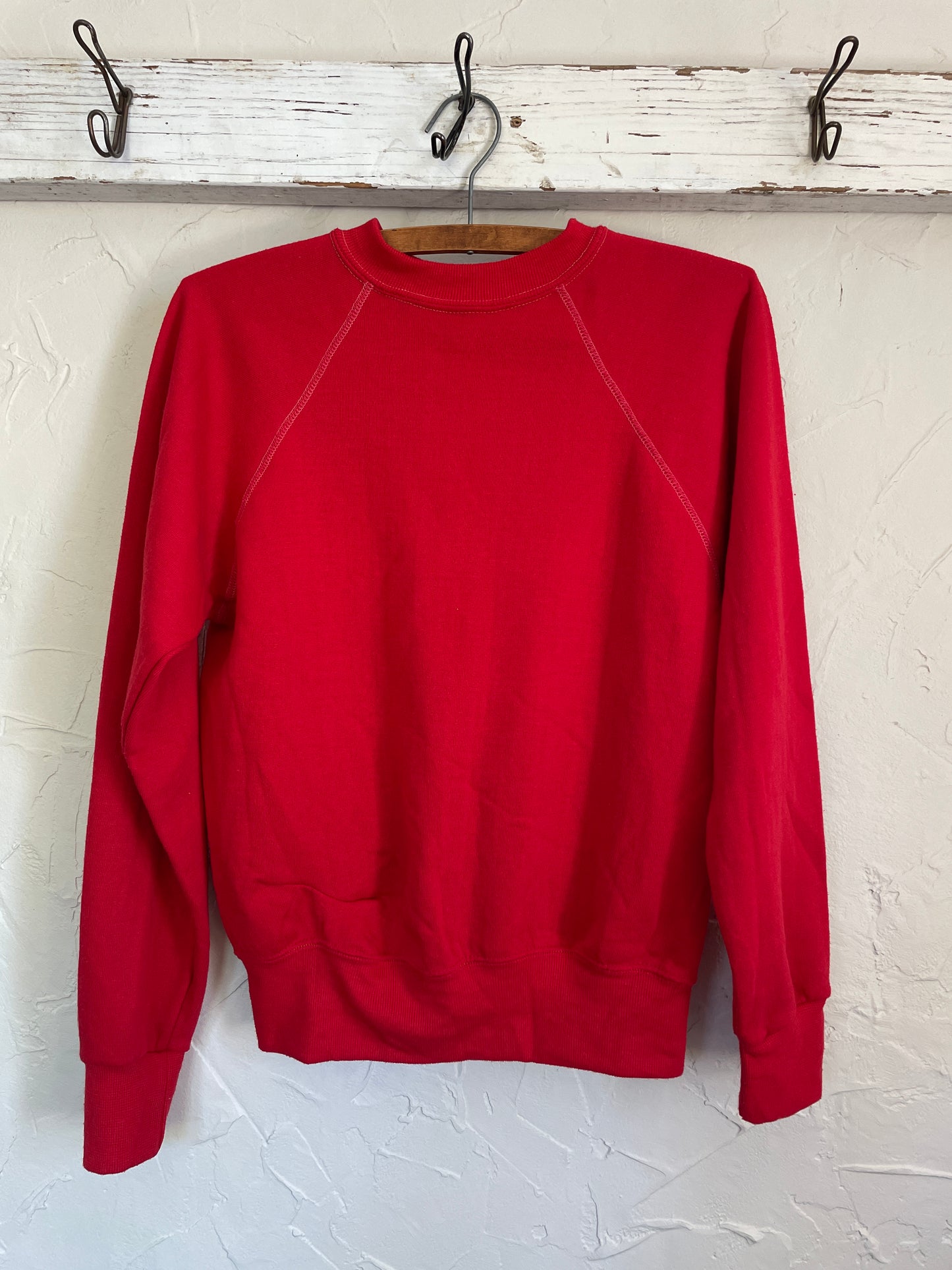 80s Blank Red Sweatshirt