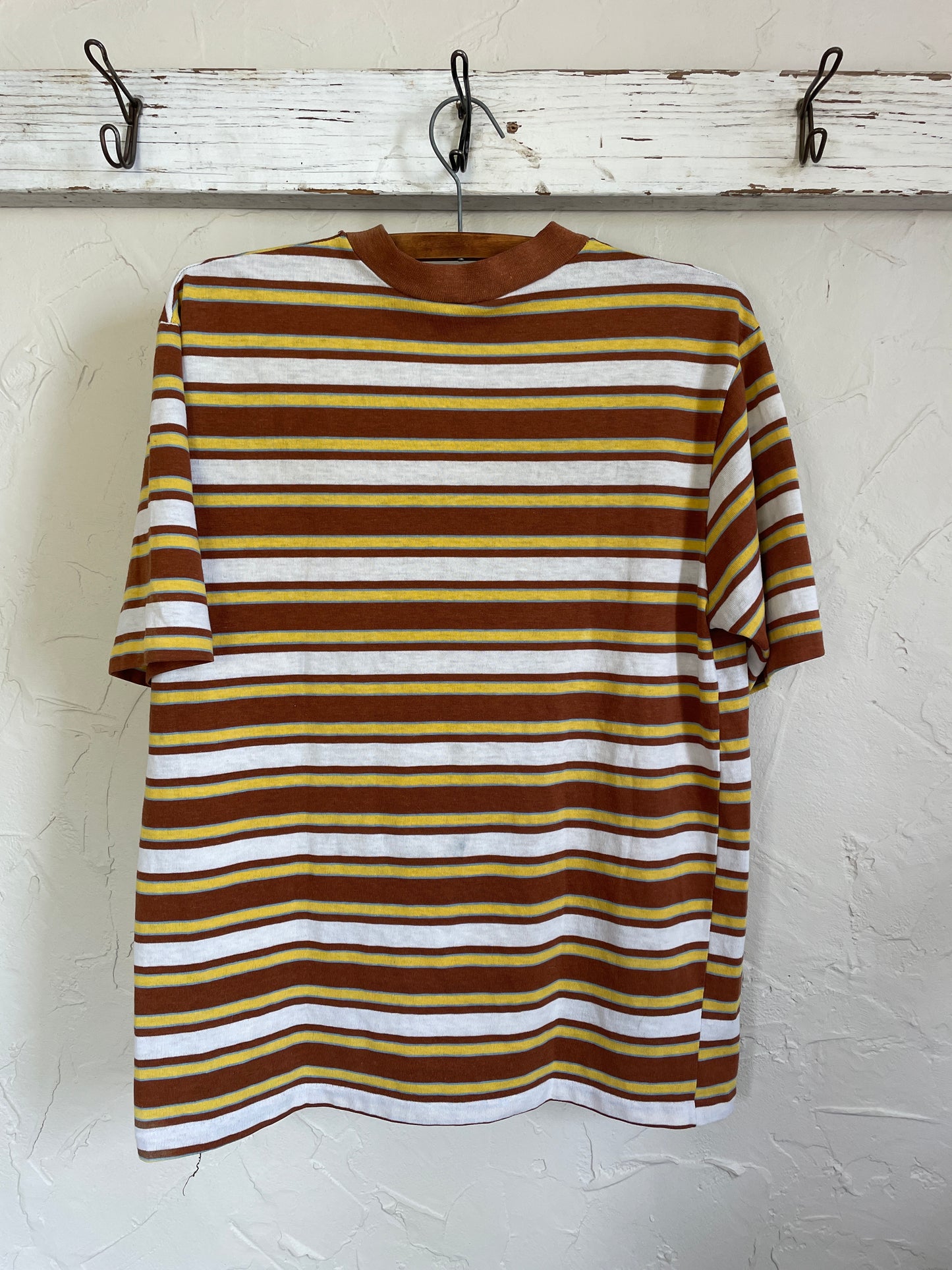 70s Striped Pocket Tee