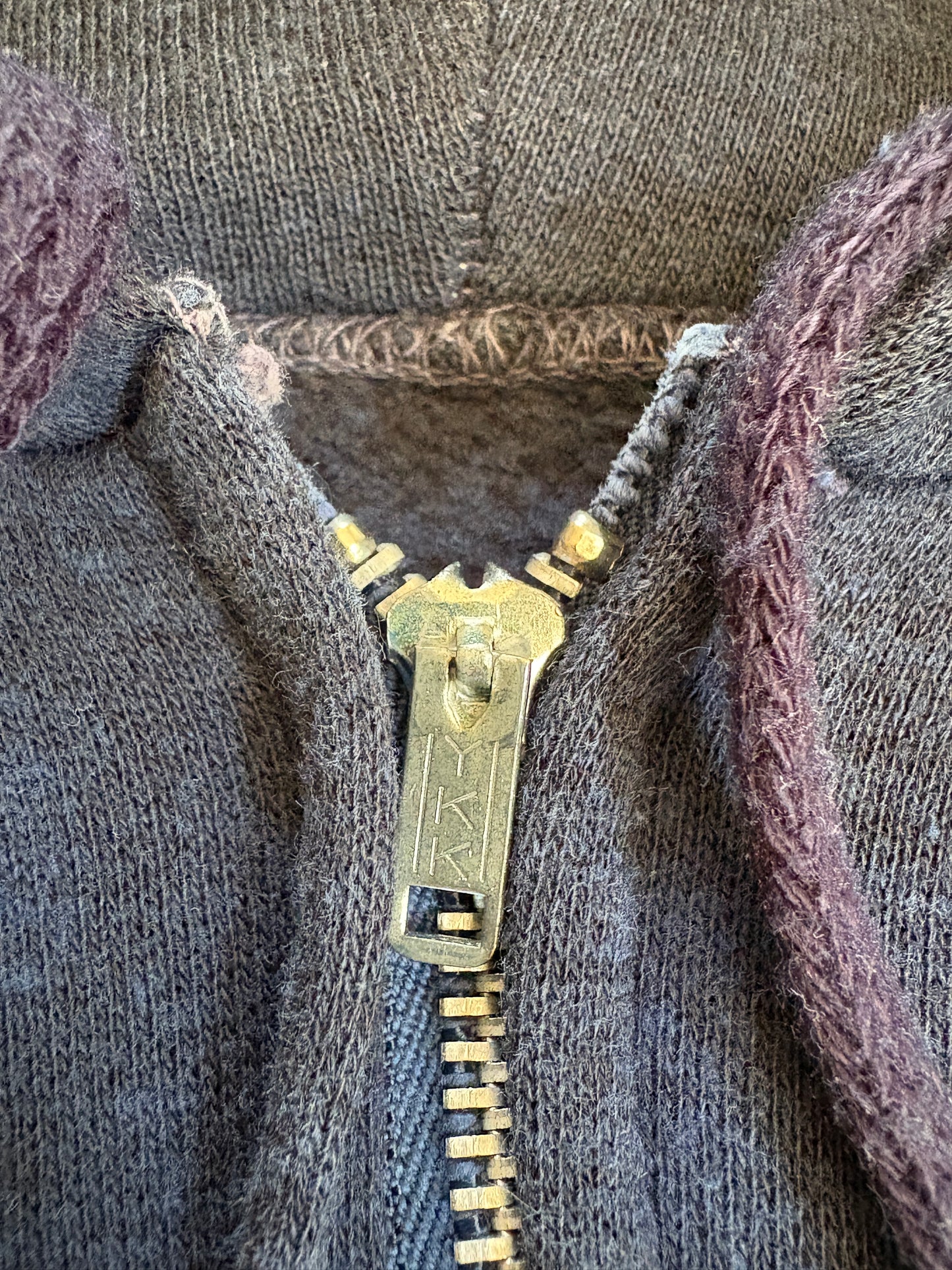 80s Blank Navy Blue Hoodie Sweatshirt