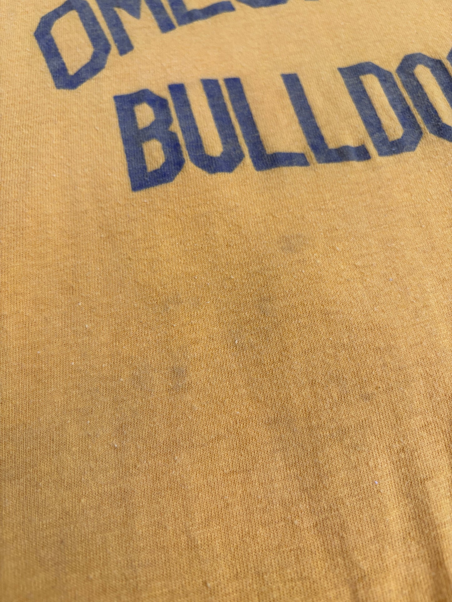 50s Wilton Omega Phi Bulldogs Tee