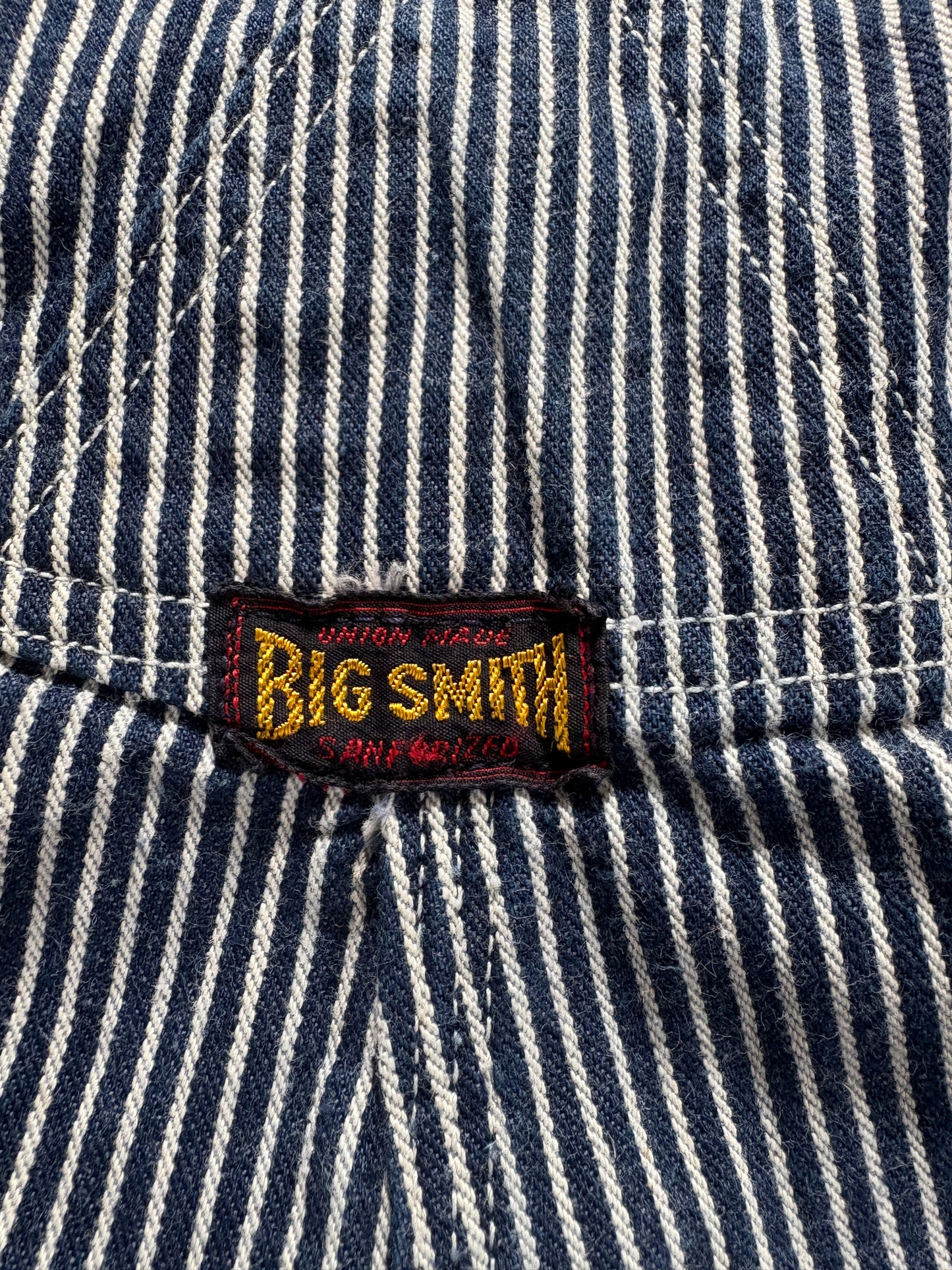 Vintage 50s Big Smith Hickory Stripe Overalls