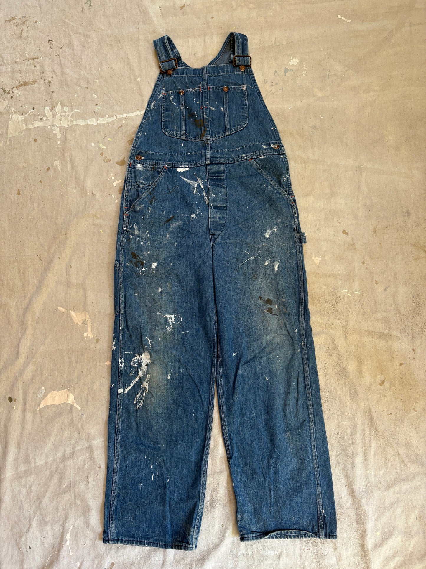 80s Sears Painted Overalls