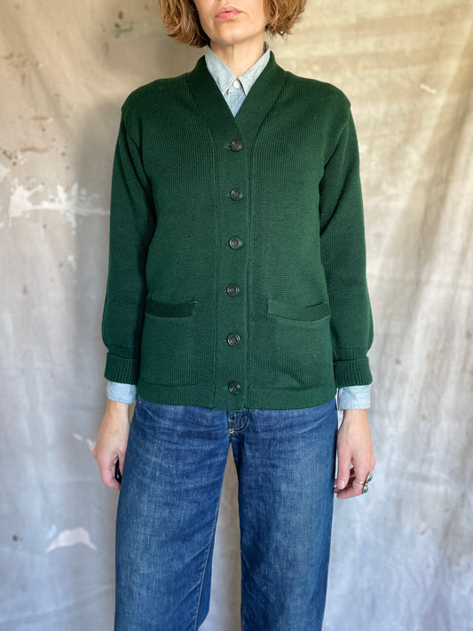 Vintage 60s Evergreen Award Letterman Sweater
