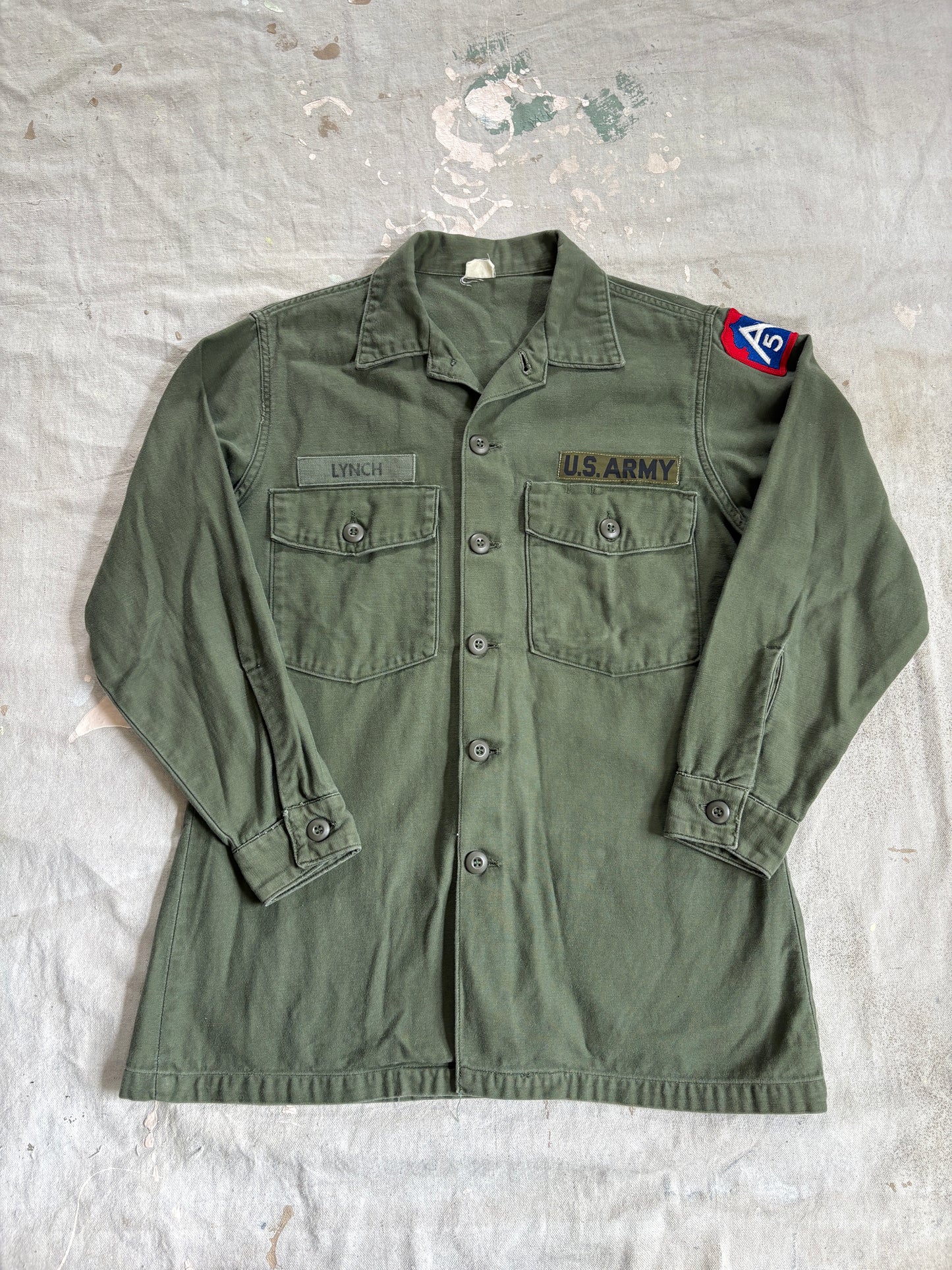 Vintage Vietnam Era OG107 Field Shirt