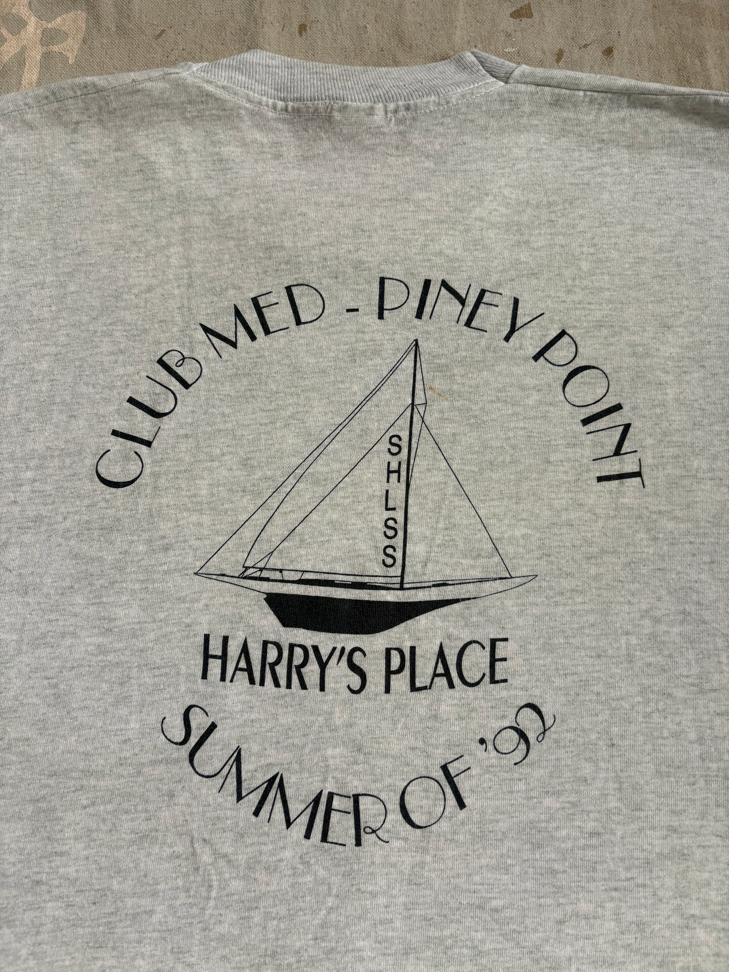 90s Club Med Piney Point Harry’s Place Tee