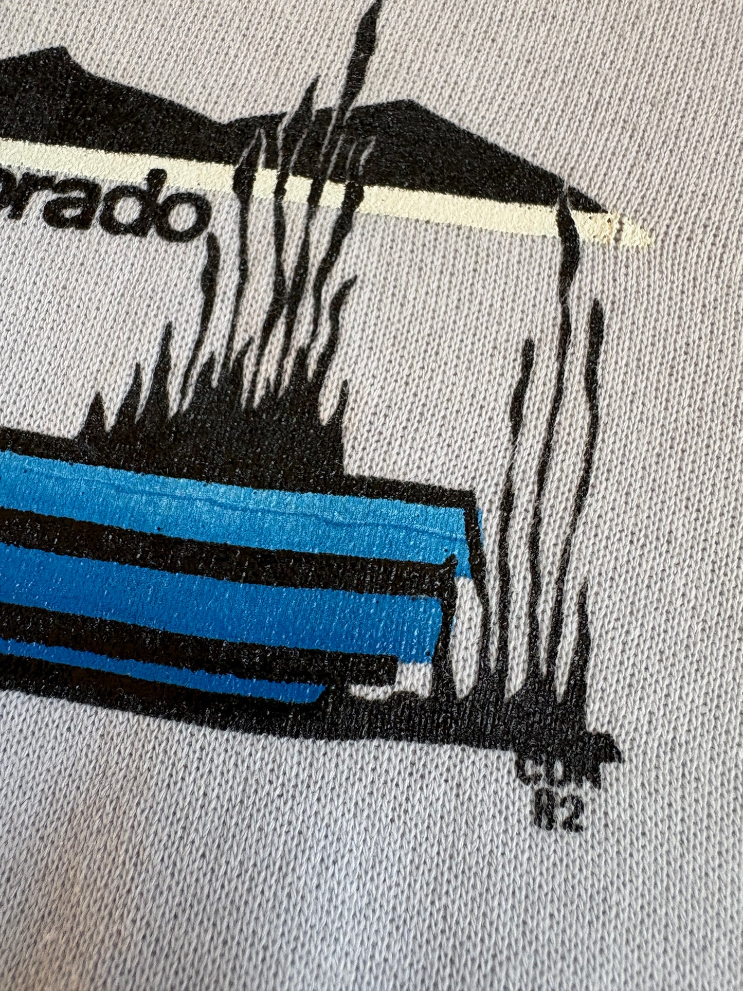 Vintage 80s Breckenridge Colorado Flying Geese Sweatshirt