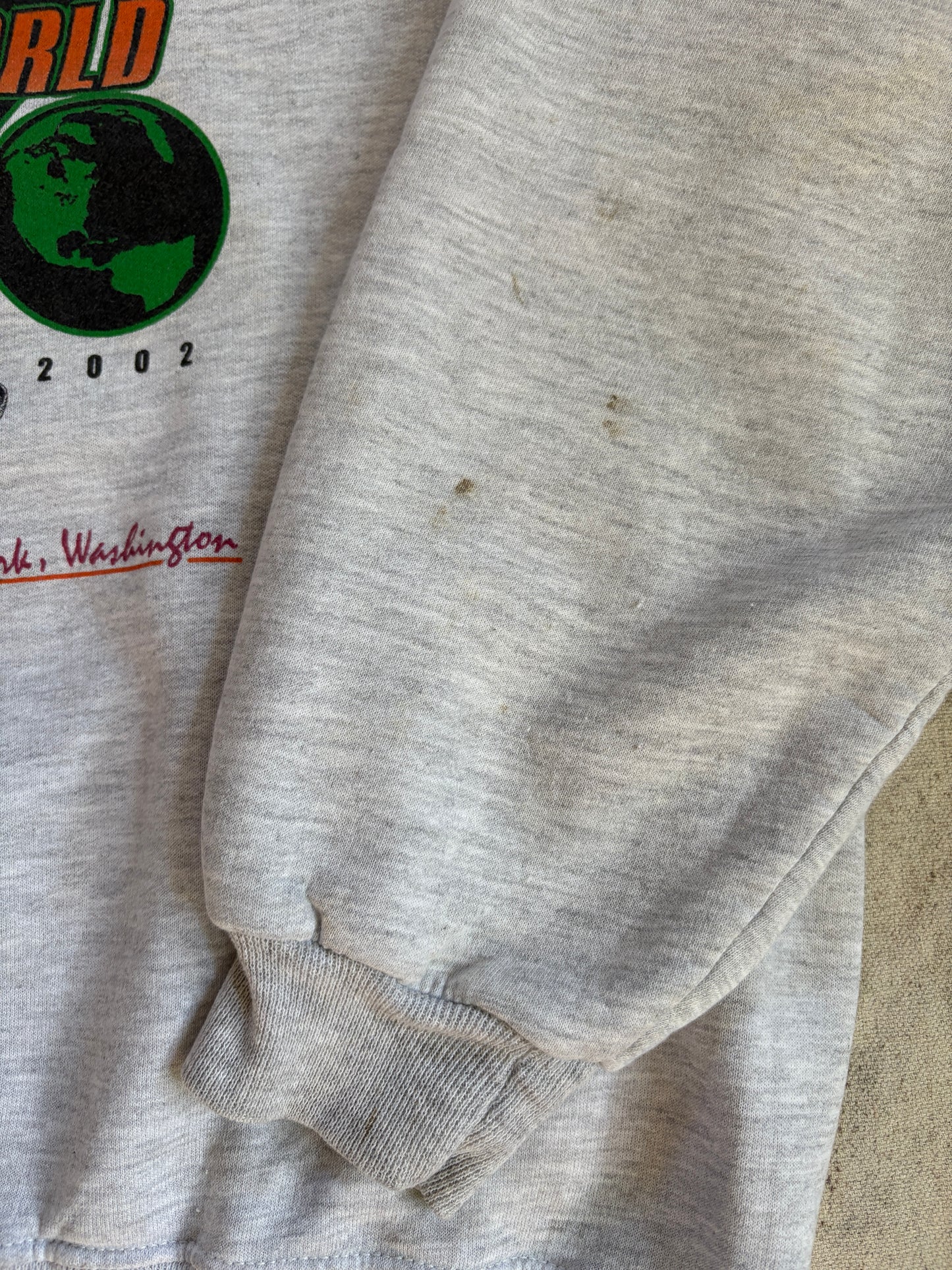 Vintage 2002 Beach Barons Rod Run To The End Of The World Sweatshirt