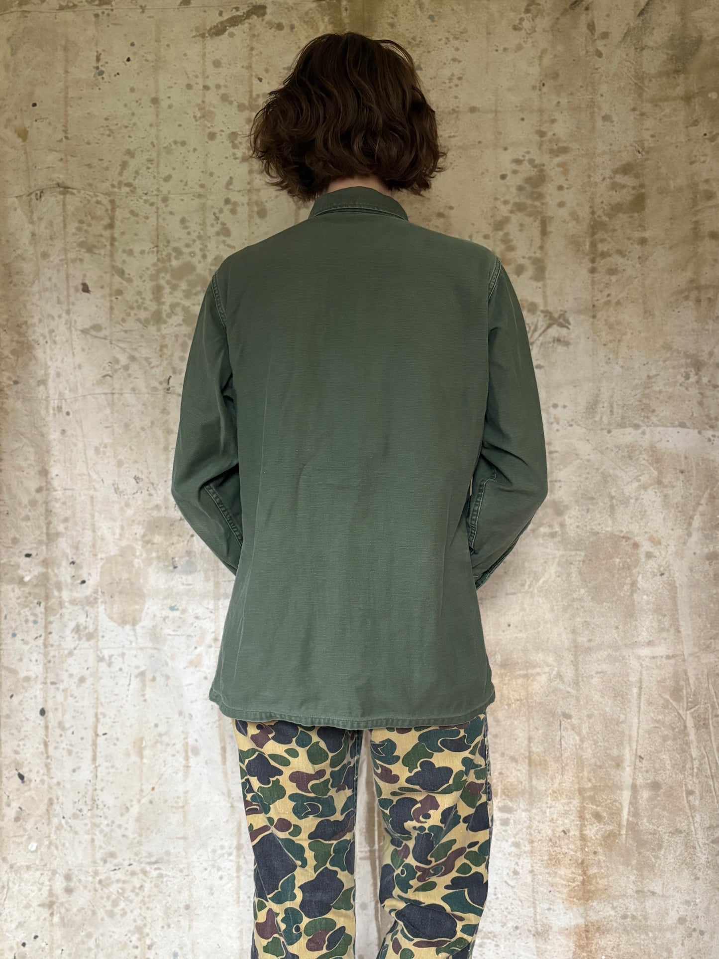 Vintage 60s OG107 Military Field Shirt