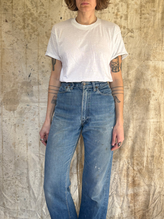 Vintage 80s JcPenney Blank White Tee