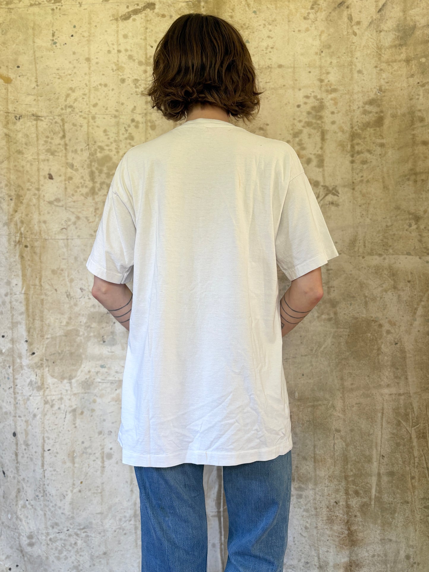 Vintage 90s Rhode Island Basketball Tee