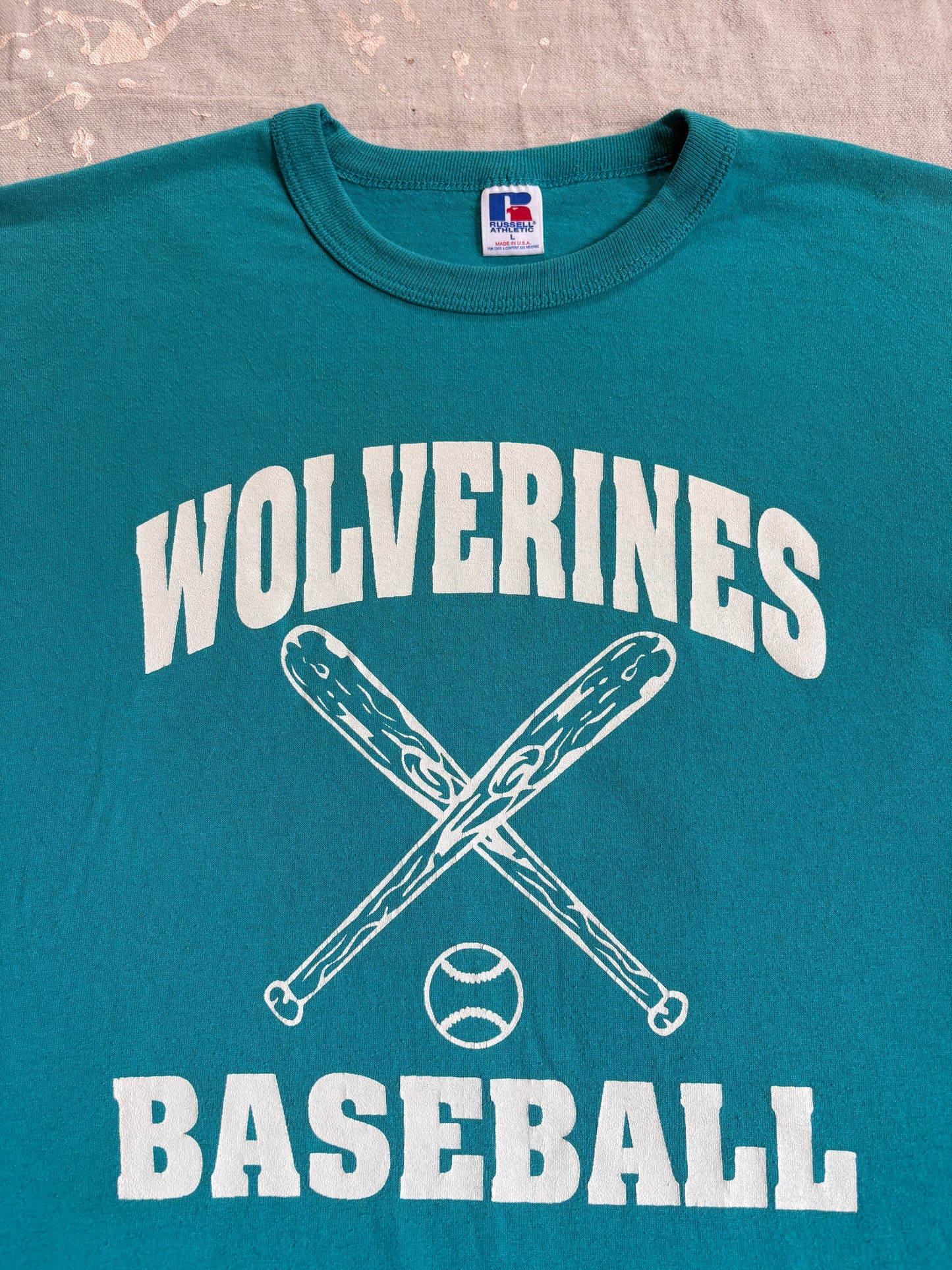 90s Wolverines Baseball Tee