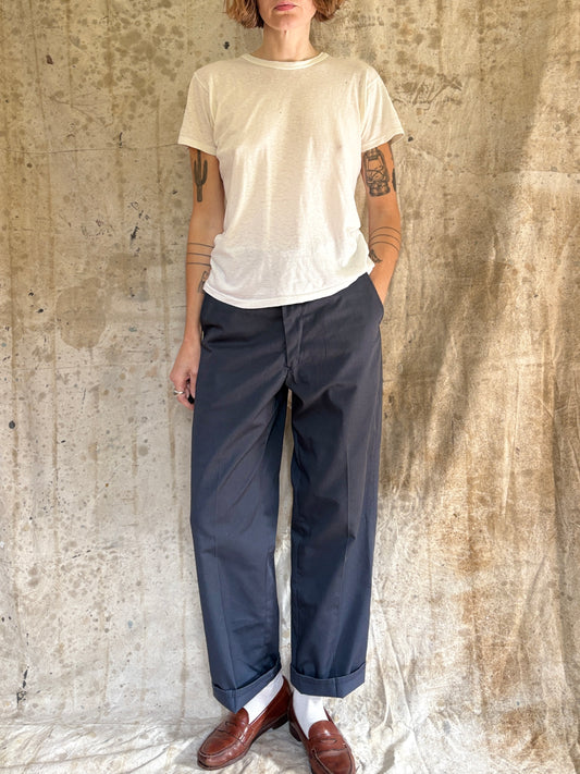 70s Big Mac Penn-Prest Blue Slacks