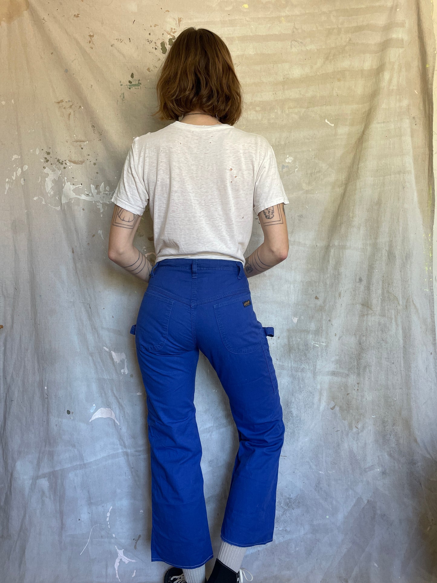 80s Blue DeeCee Carpenter Pants