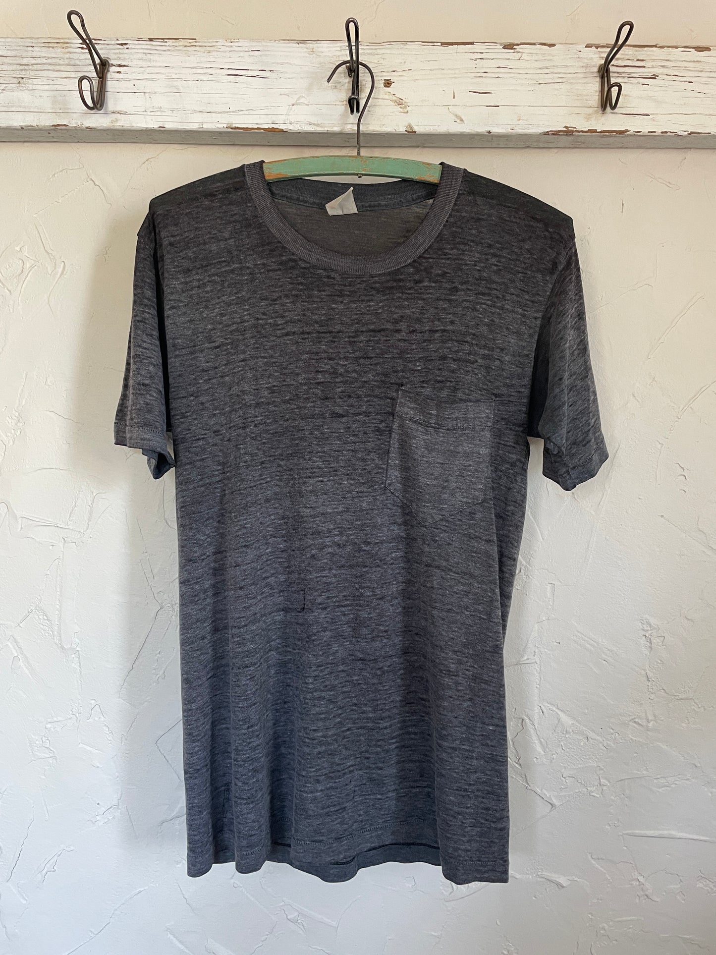 80s Blank Grey Tee