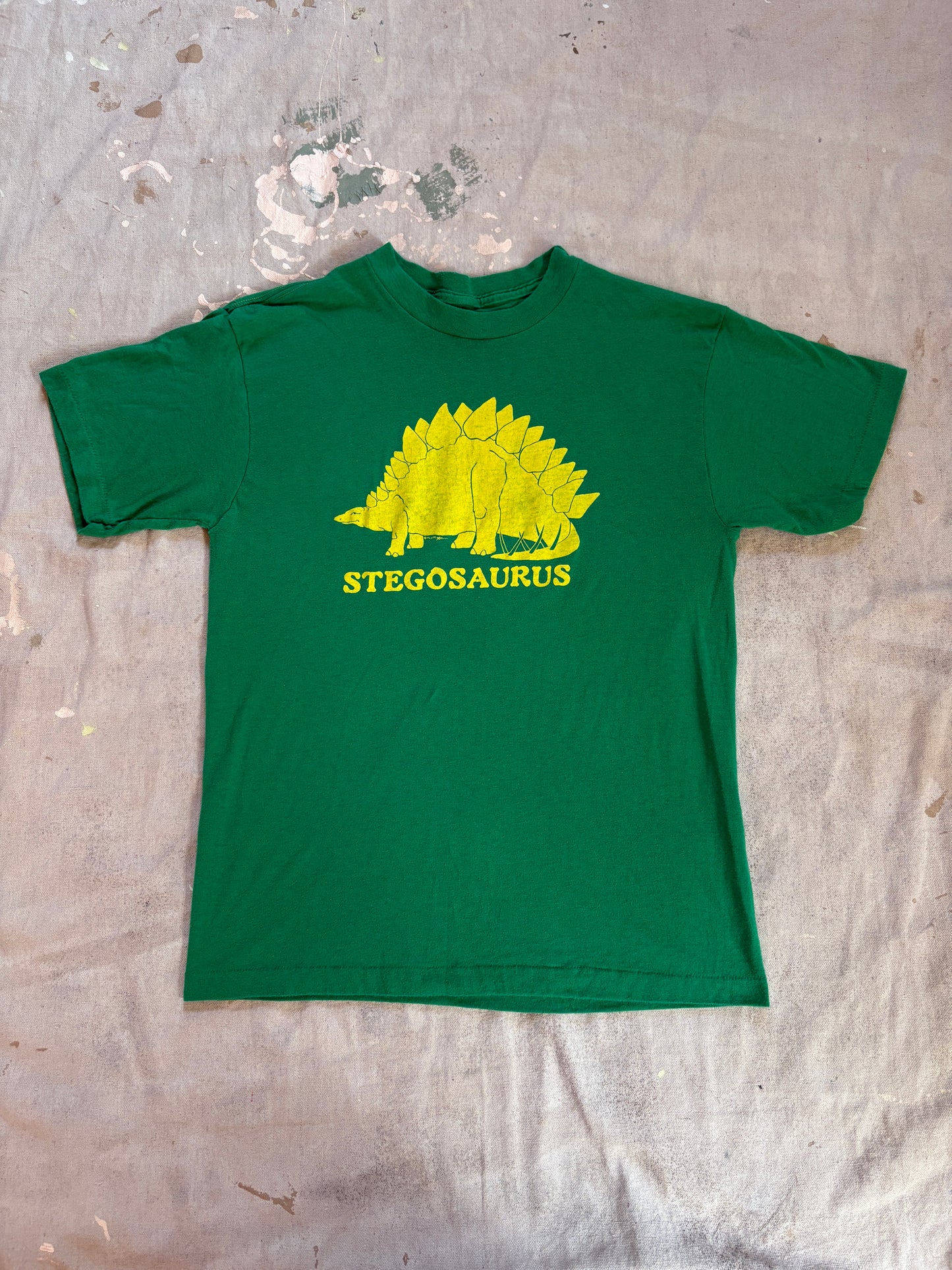 80s Stegosaurus Dinosaur Tee