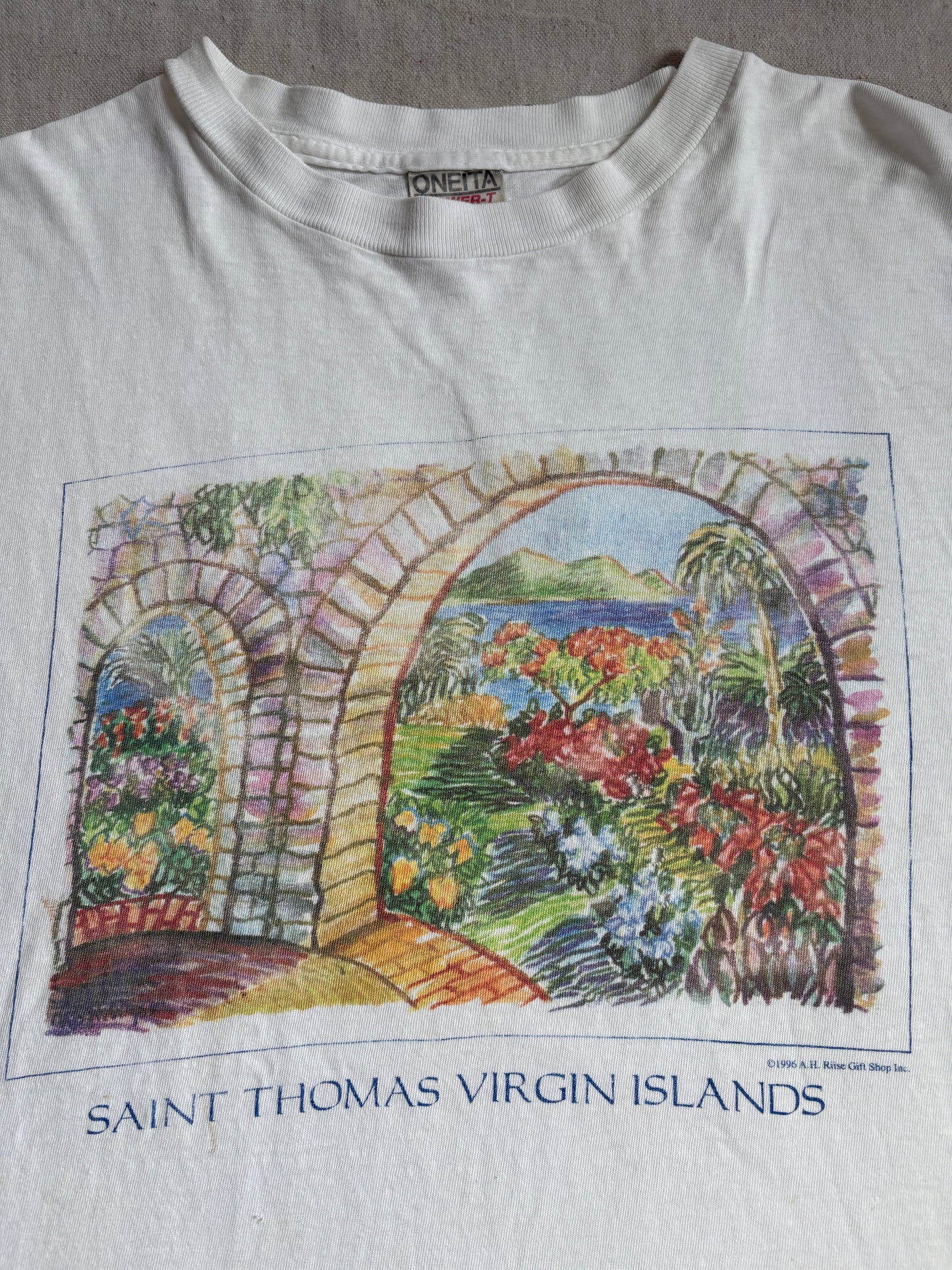 Vintage 90s Saint Thomas Virgin Islands Tee