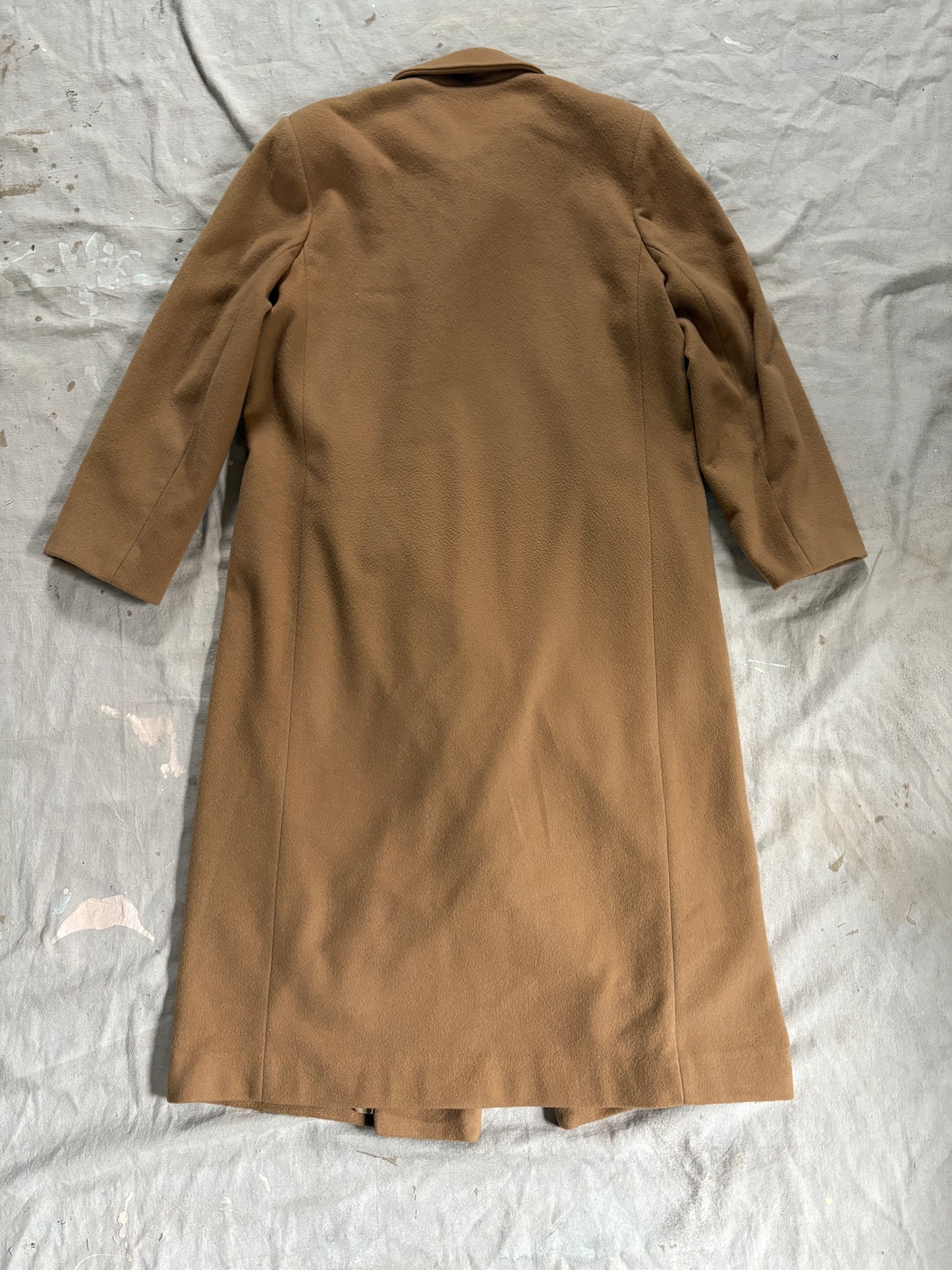 80s Kristen Blake Wool Camel Peacoat