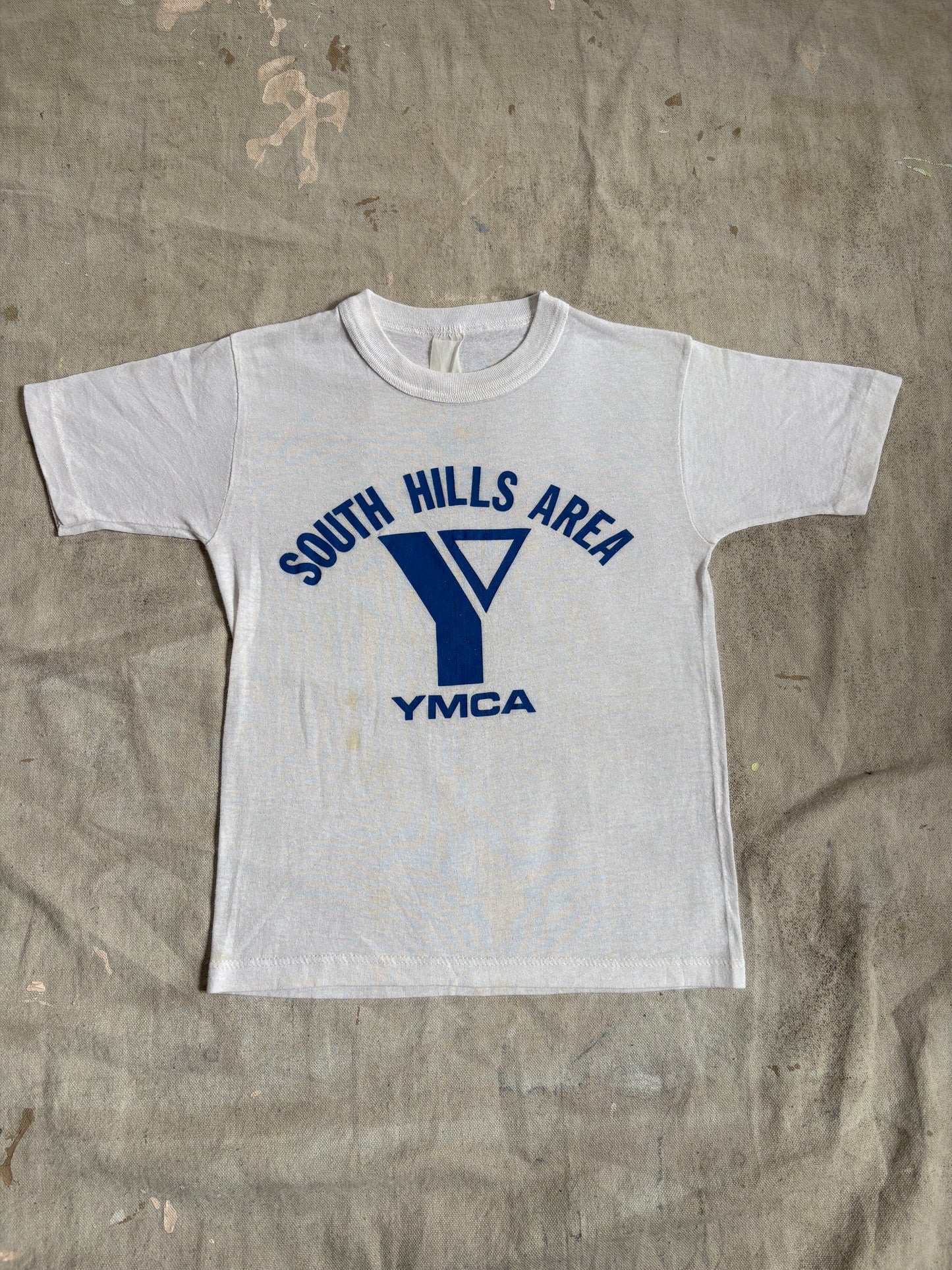 Vintage 80s South Hills Area YMCA Baby Tee