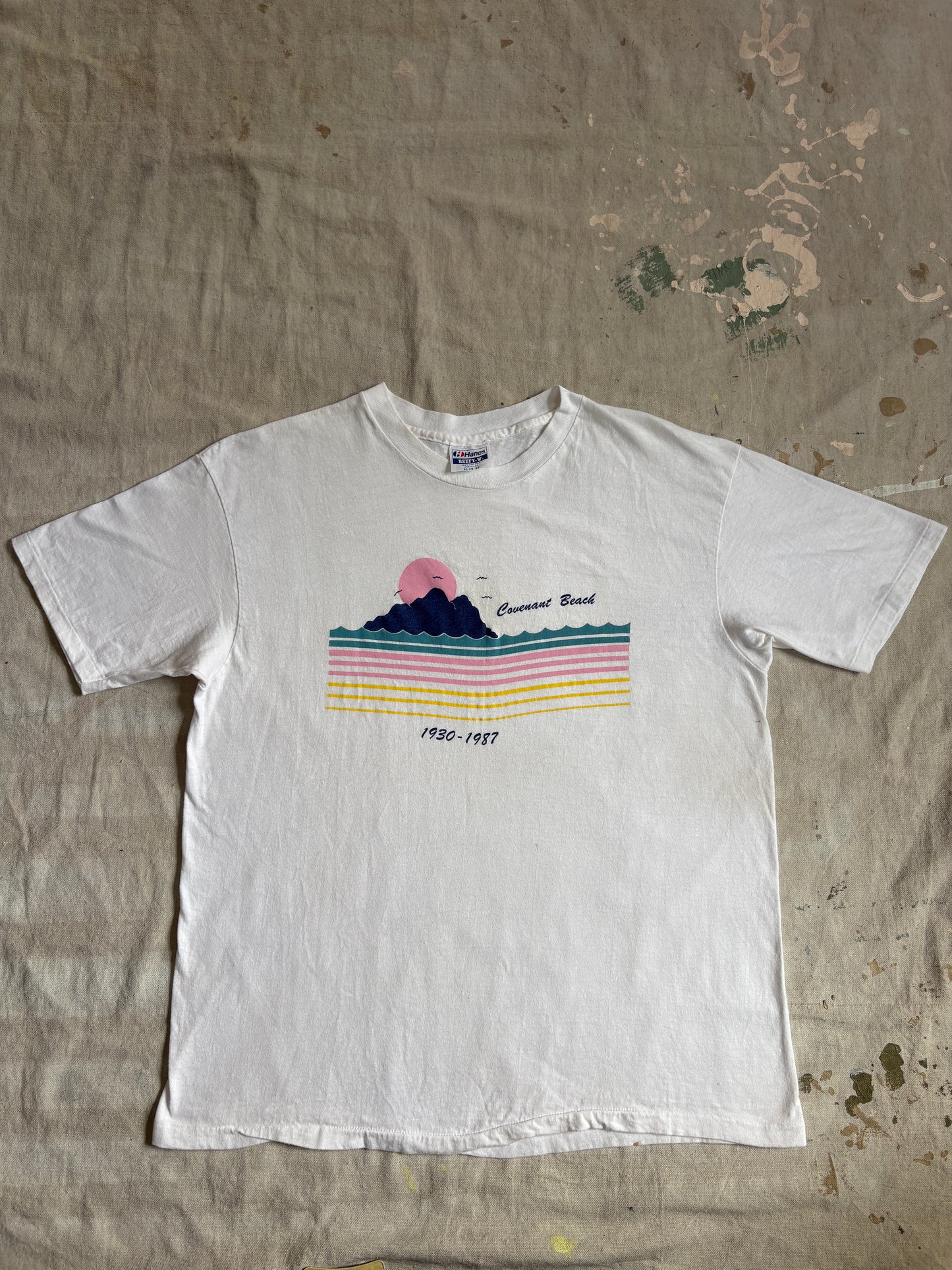 Vintage 80s Covenant Beach Tee