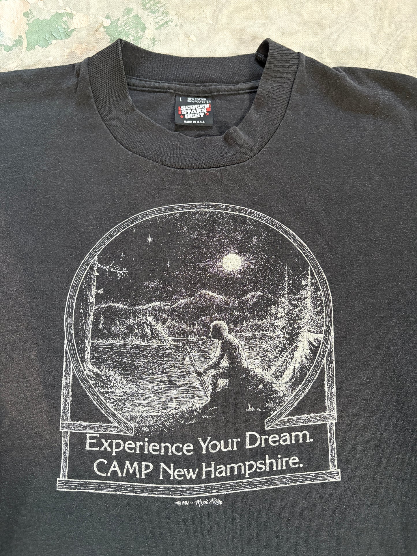 80s Experience Your Dream Camp New Hampshire Tee
