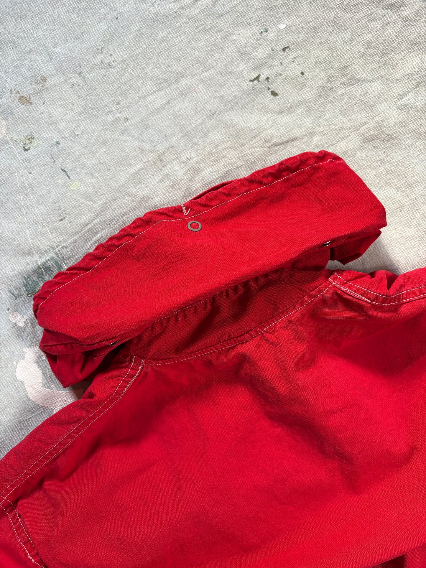 50s Red Hooded Coat