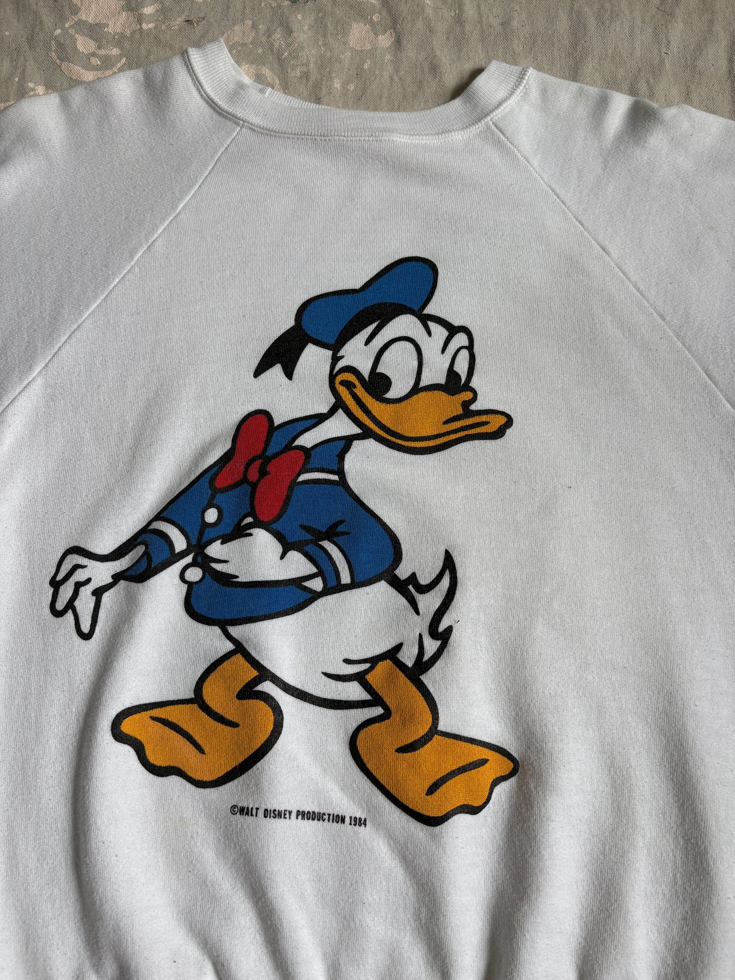 80s Donald Duck Disney Sweatshirt