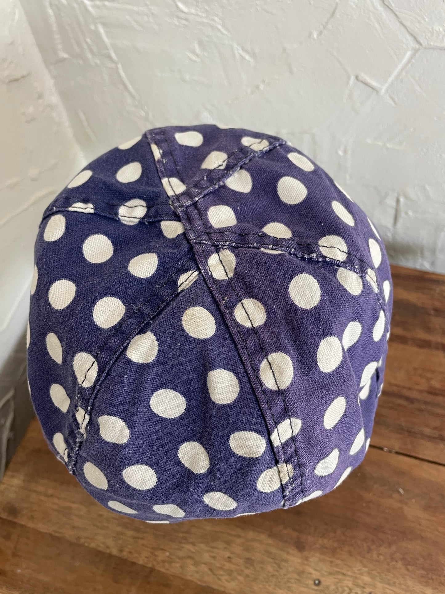 50s/60s Polka Dot Kromer Klean Kloth Kap Hat