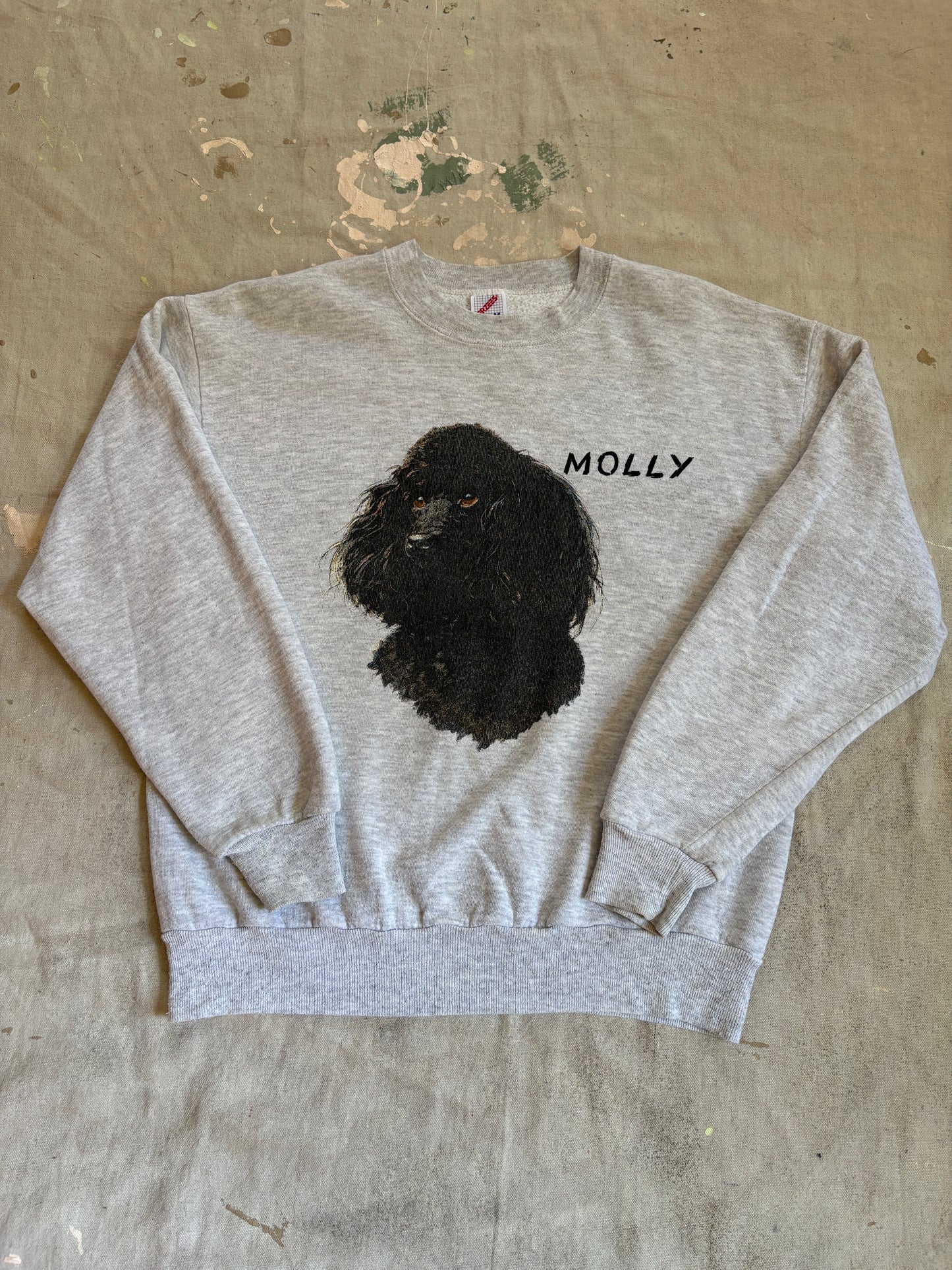 80s Molly Dog Portrait Sweatshirt