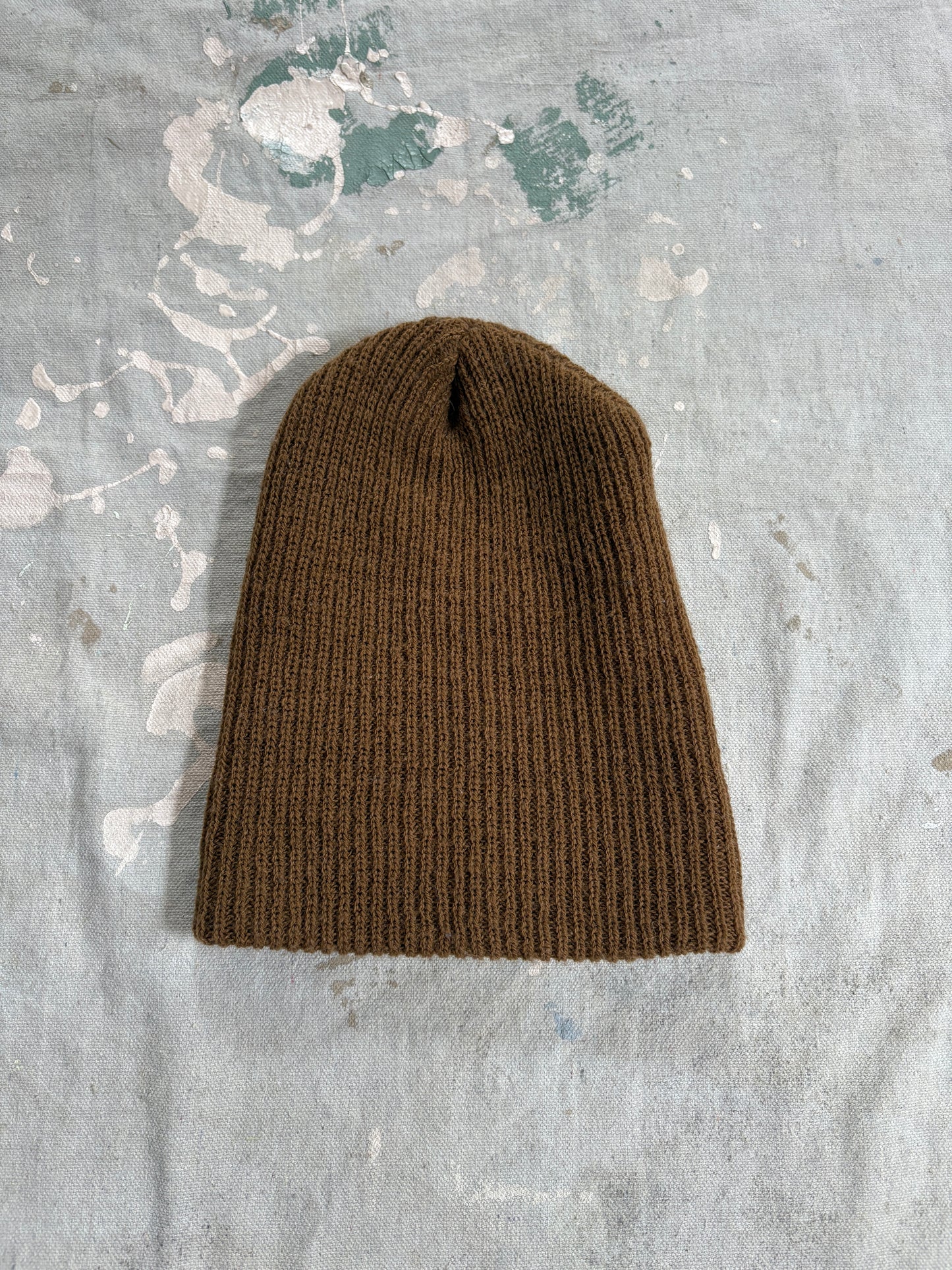 Vintage Brown Watch Cap