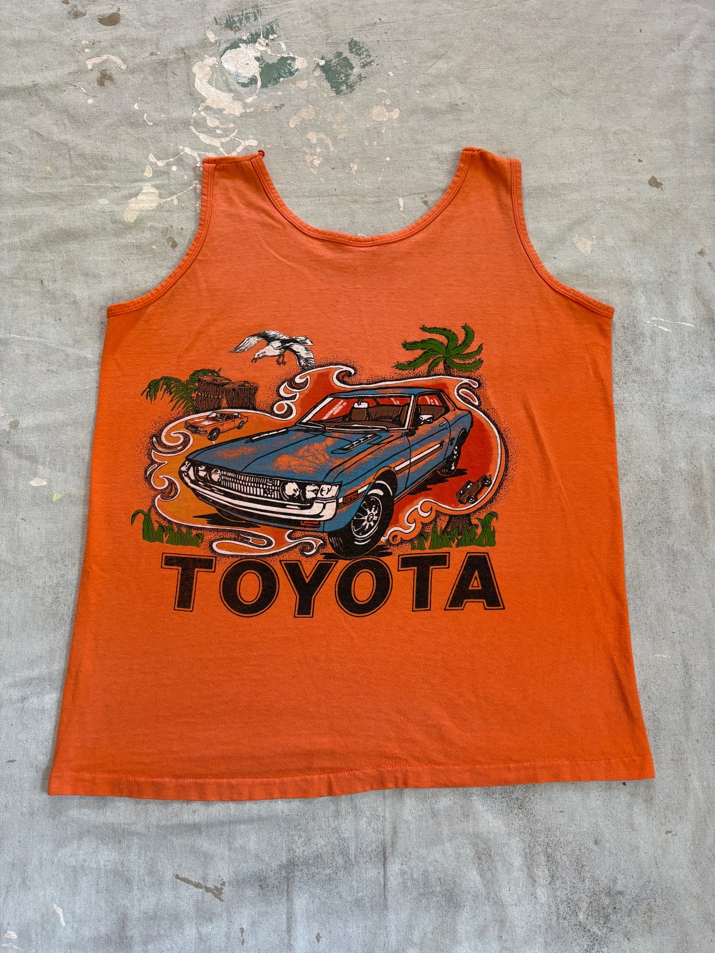Vintage 70s Toyota Tank Top