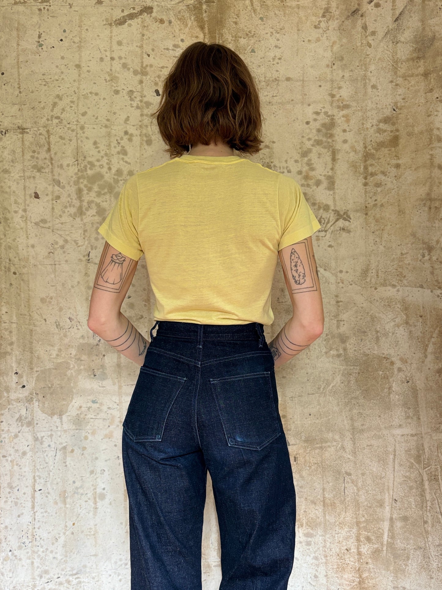 80s Blank Yellow Tee