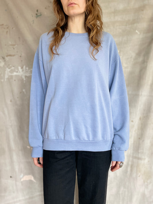 90s Blank Blue Sweatshirt