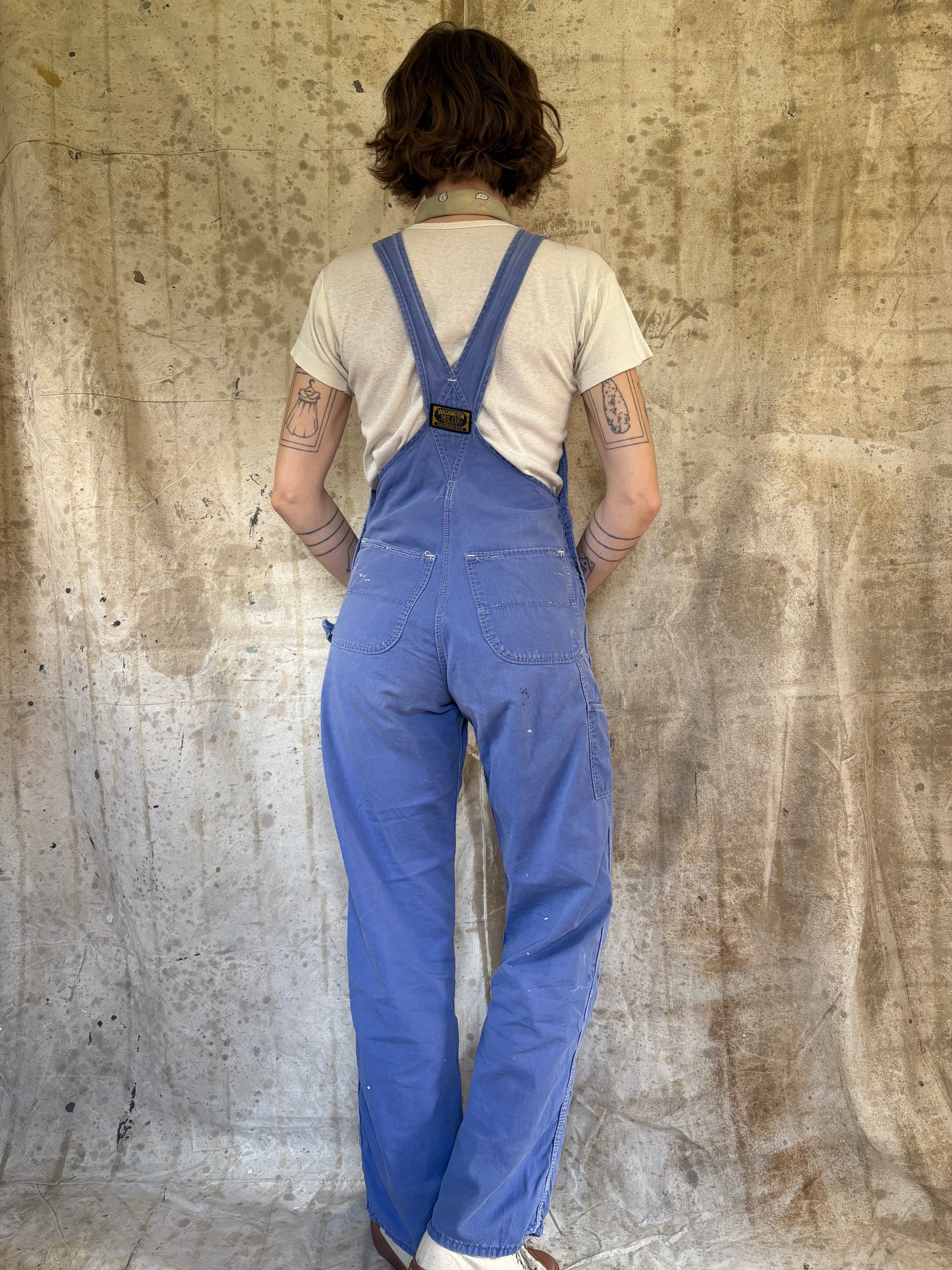Vintage 70s Pale Purple DeeCee Overalls