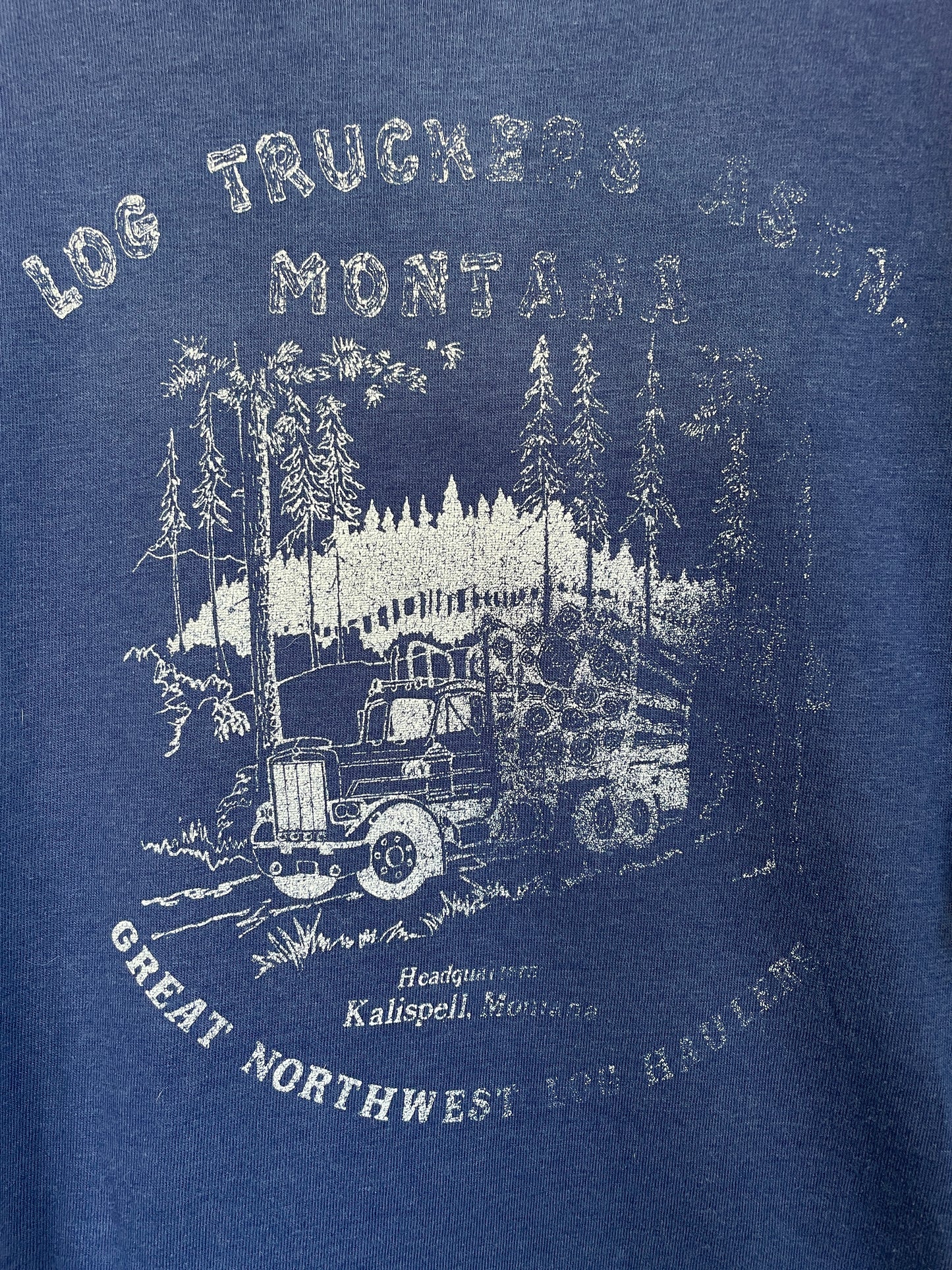 80s Log Truckers Assn. Montana Tee