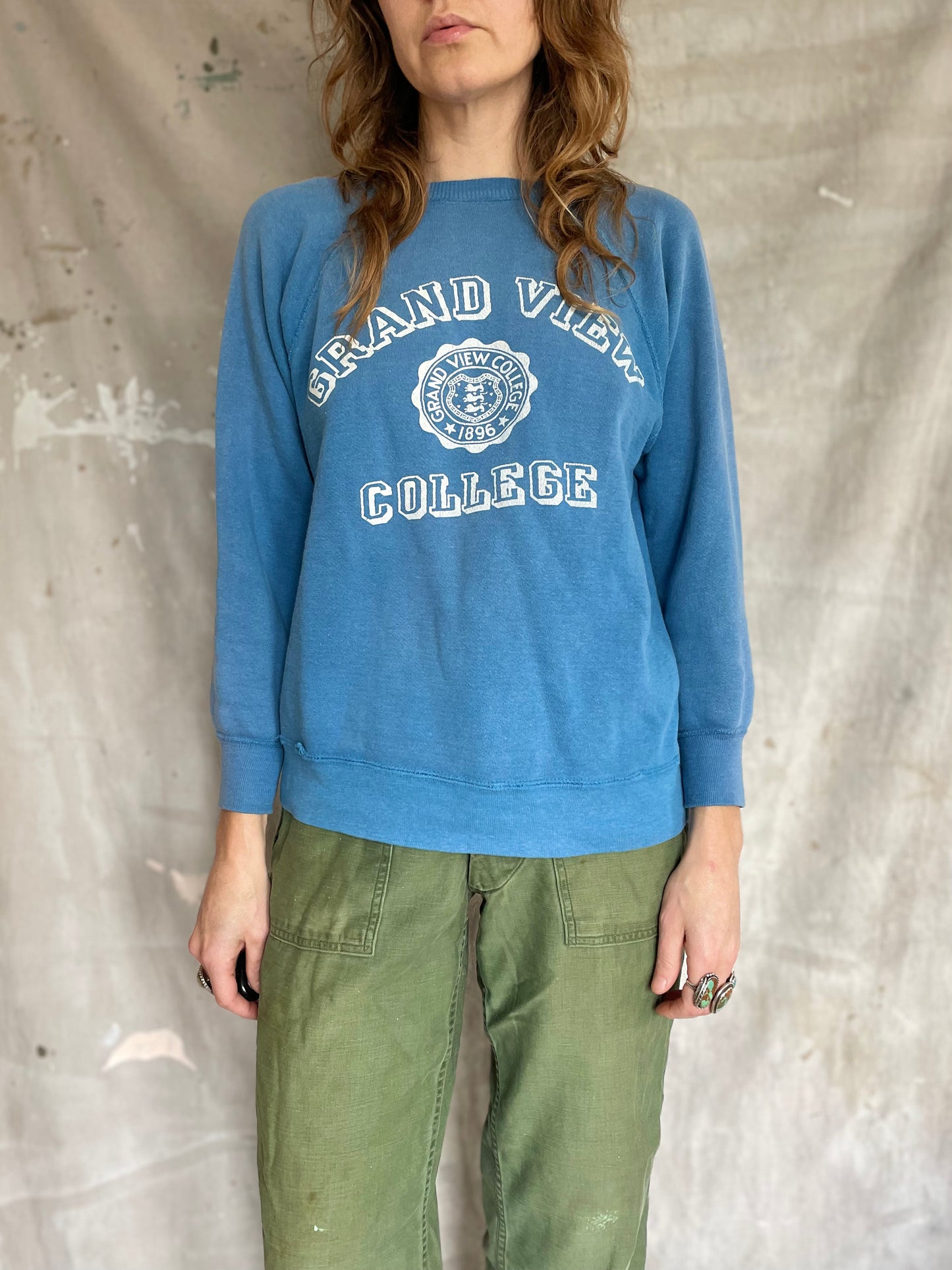 60s Grand View College Sweatshirt